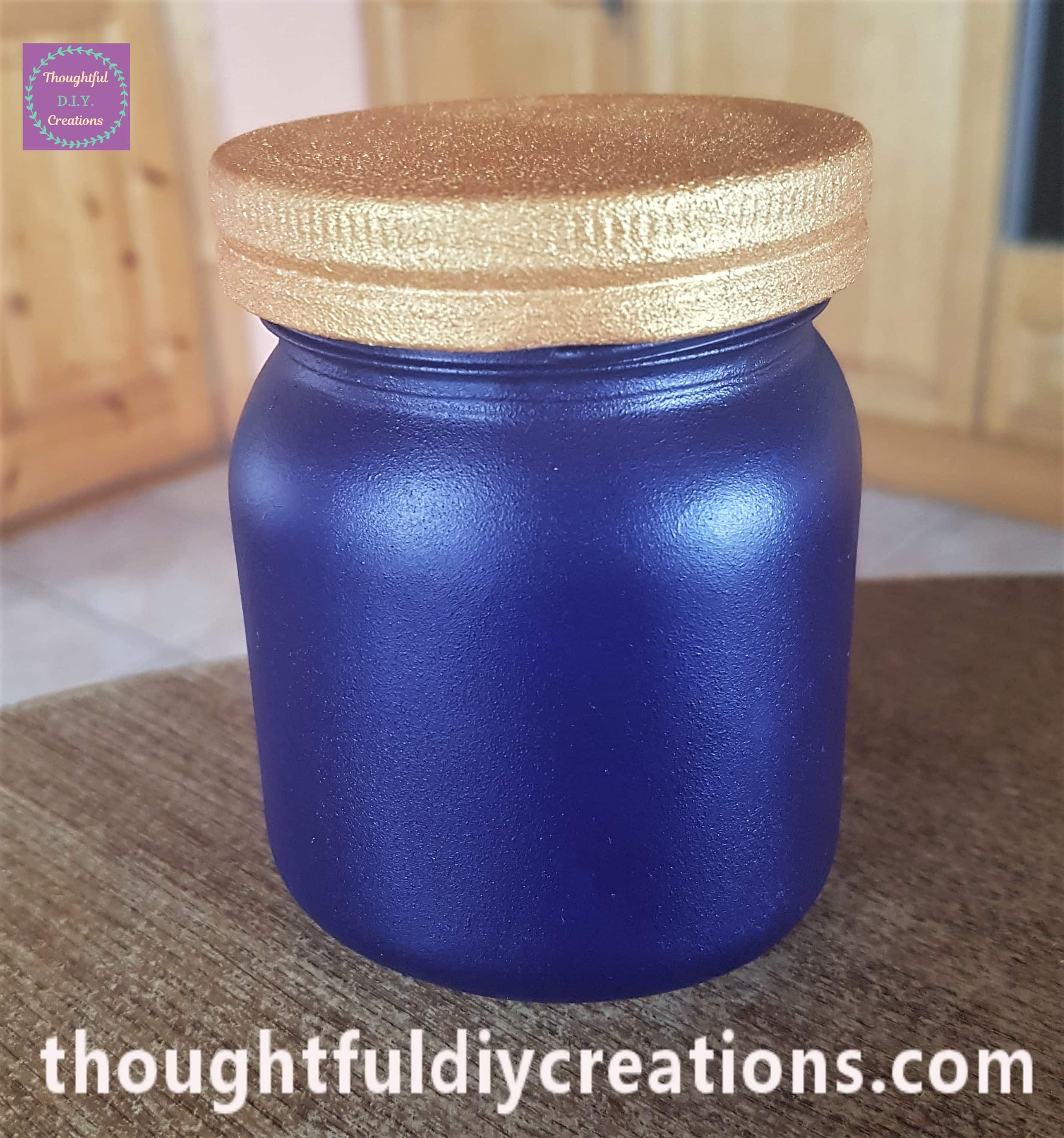 Lid back on the Jar.