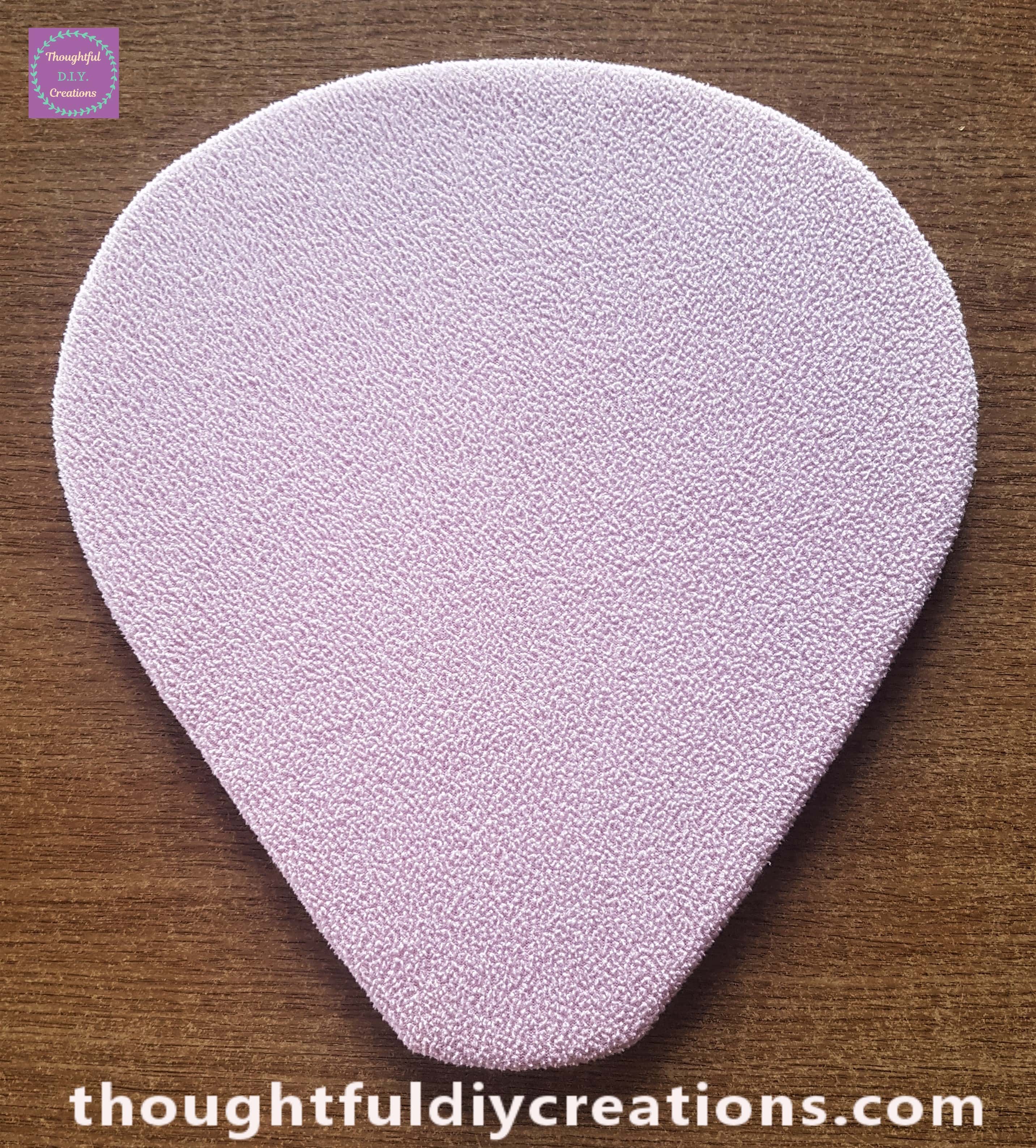 Front of the Hot Air Balloon with Pink fleece attached.