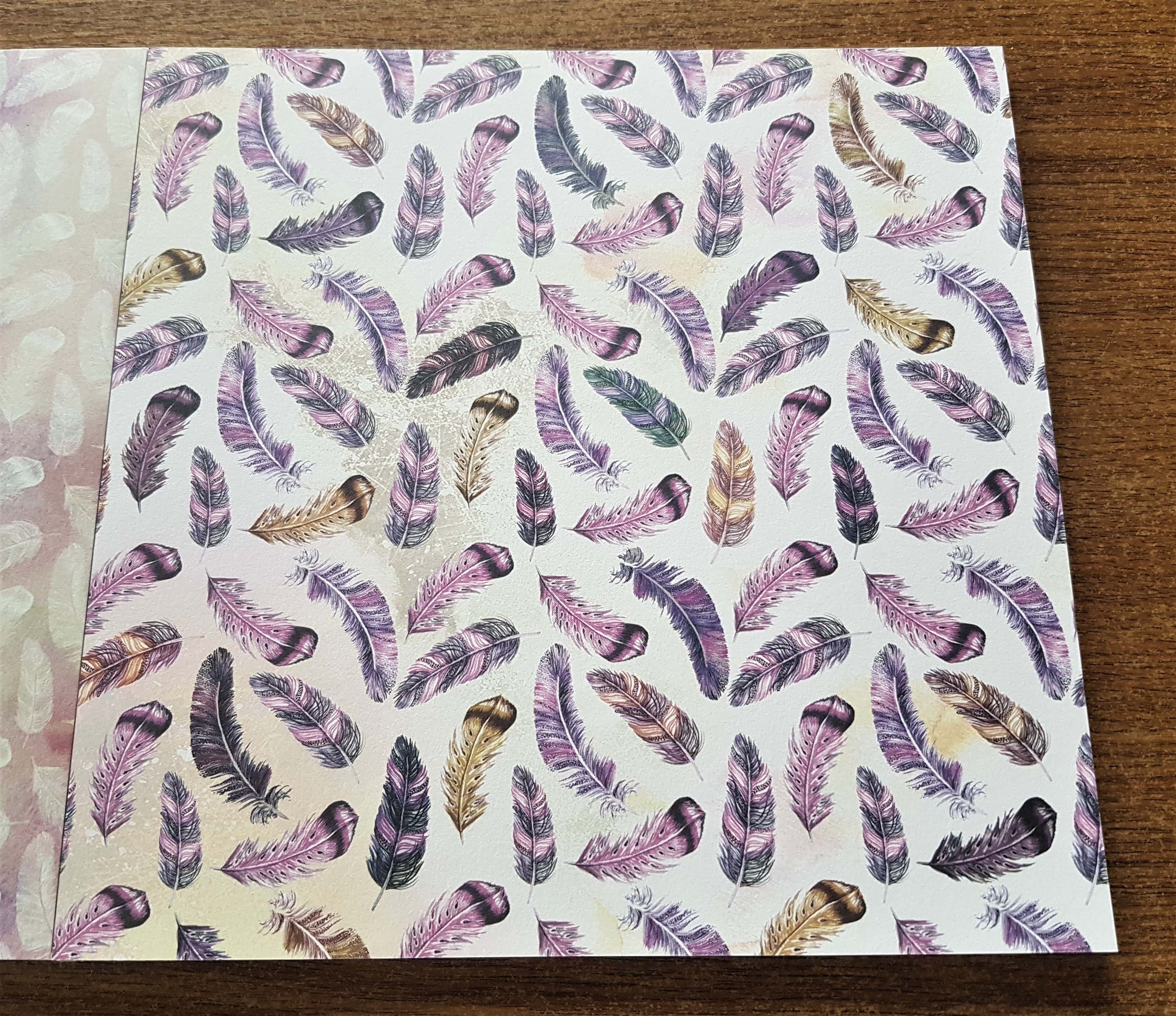 Paper Pad has a Page full of Feathers.