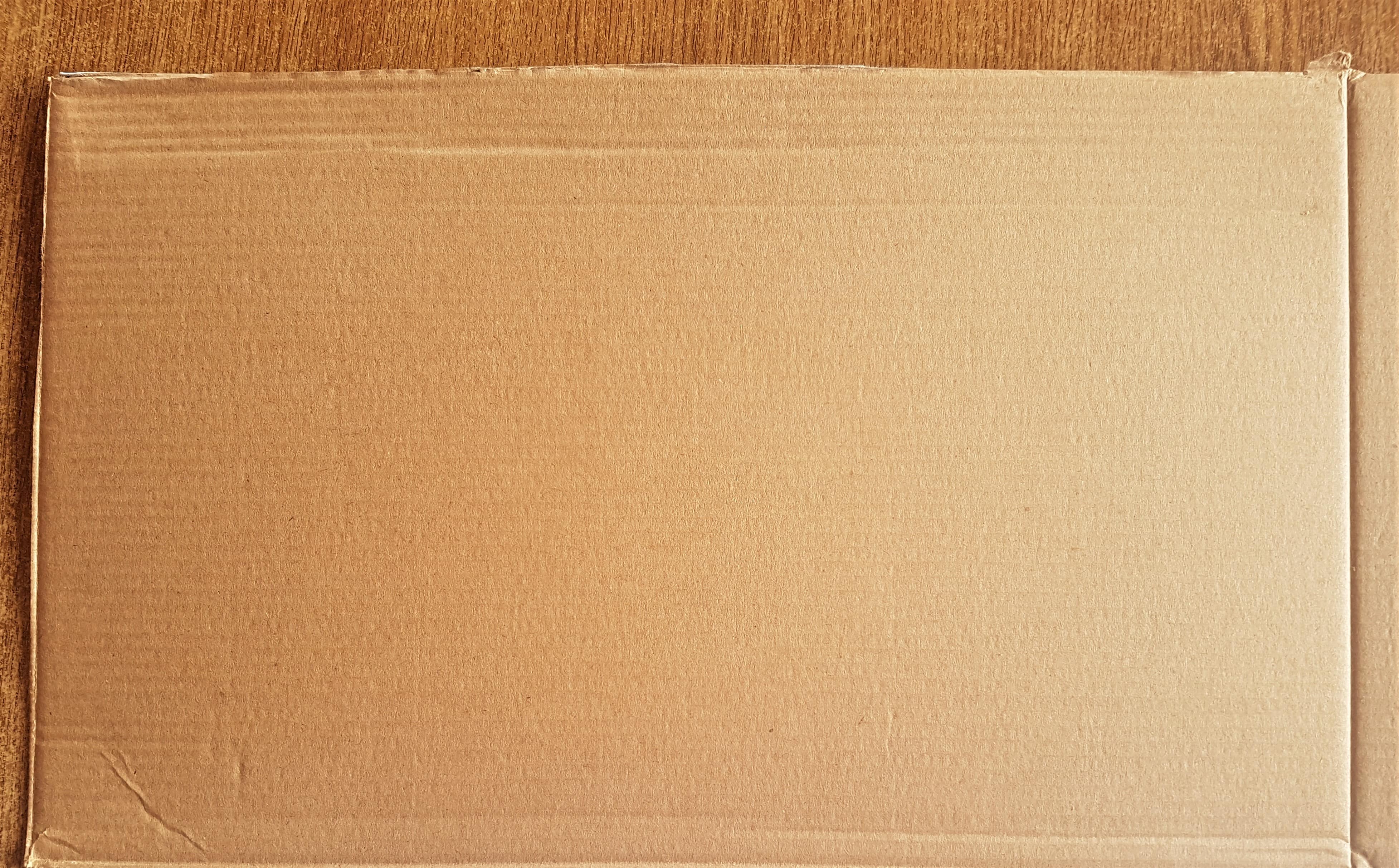 I got some Cardboard from a Box.