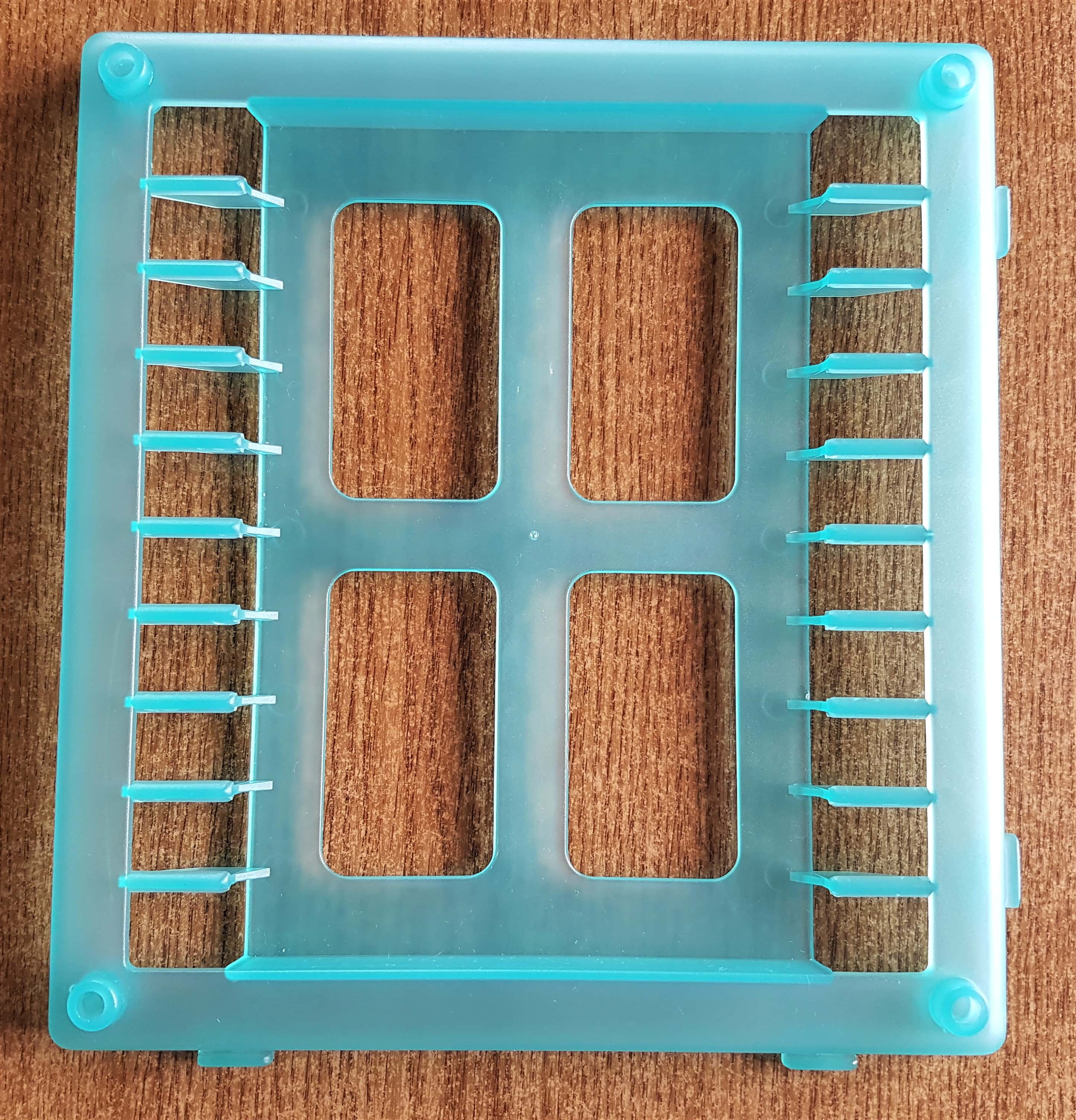 I washed and dried 1 frame to use for the Halloween Window.