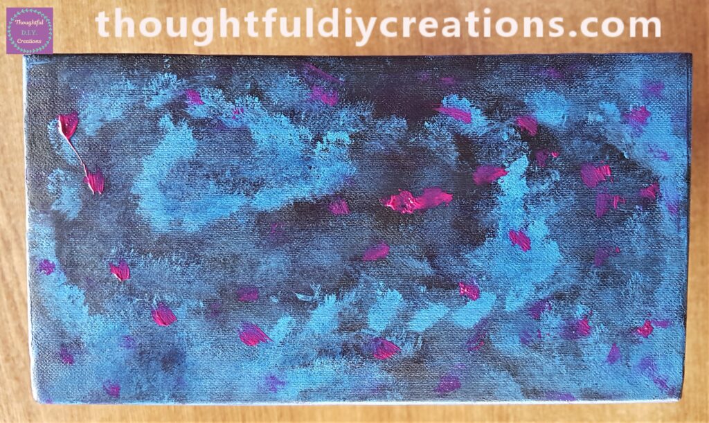 I added some Magenta Paint to the Box.