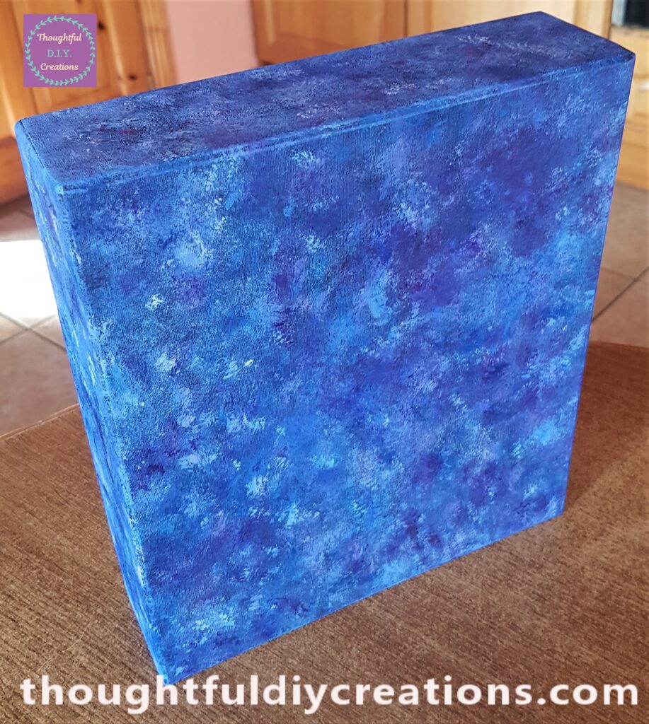 I painted the lid in the Galaxy Colours.