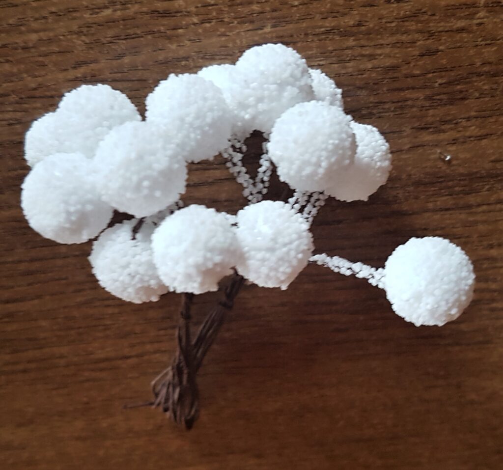 Bunch of Snow Berries from the Pack.