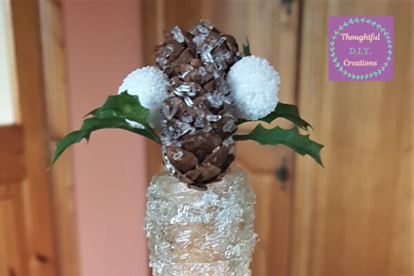 Frosted Glass Bottle