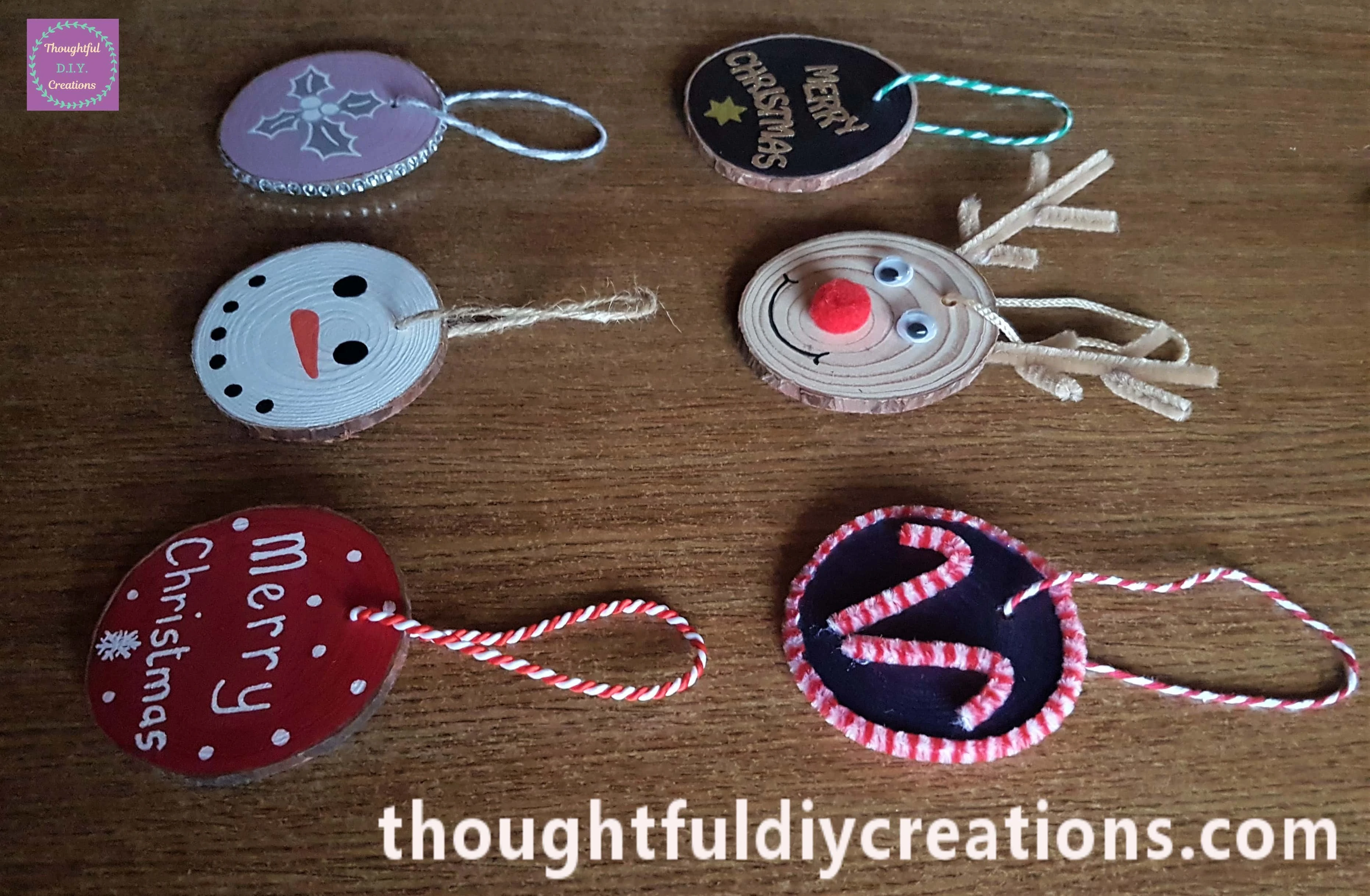 Side angle of the finished craft.