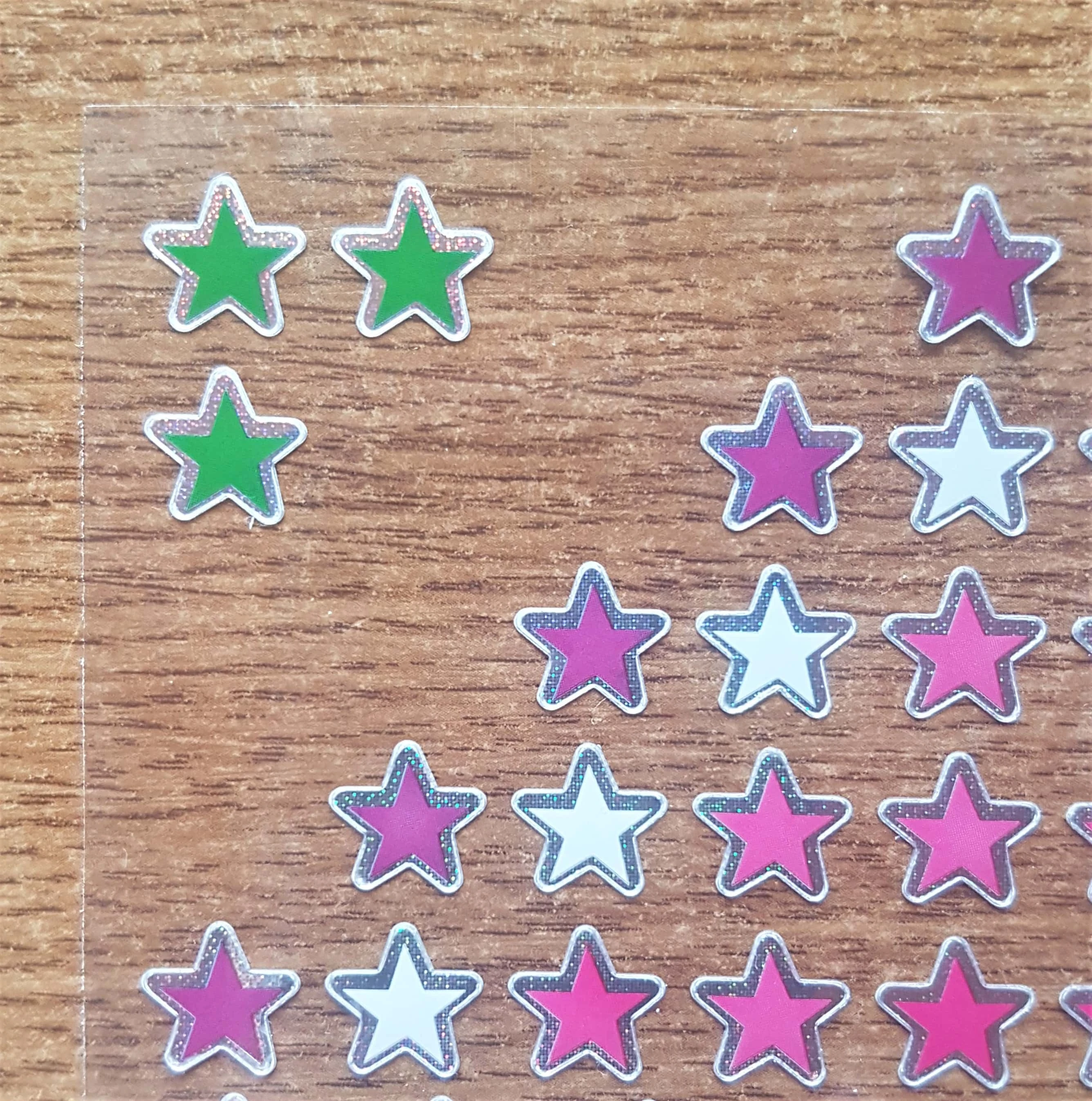 Pack of Star Stickers.
