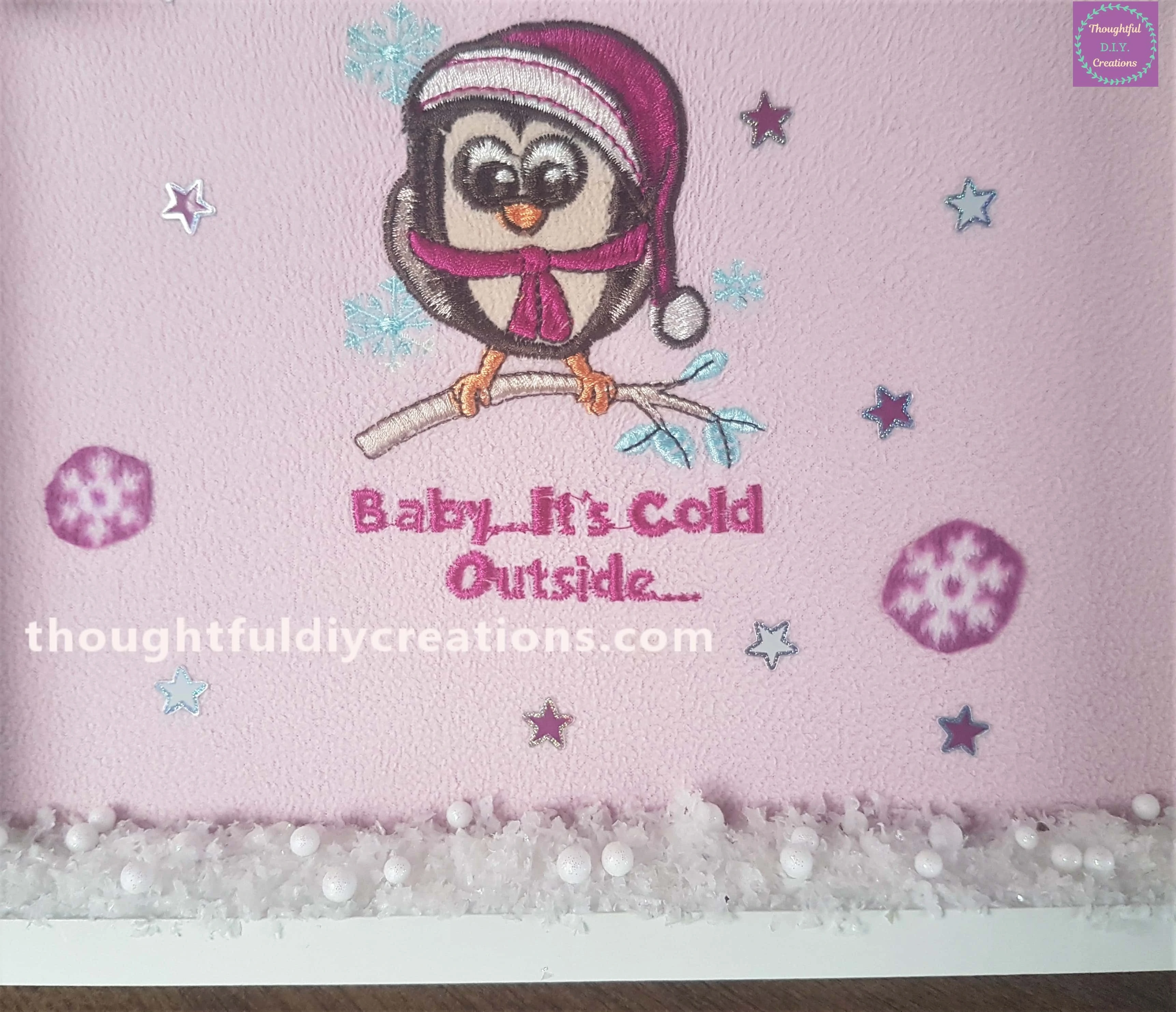 Closer look at the Owl on the Frame.