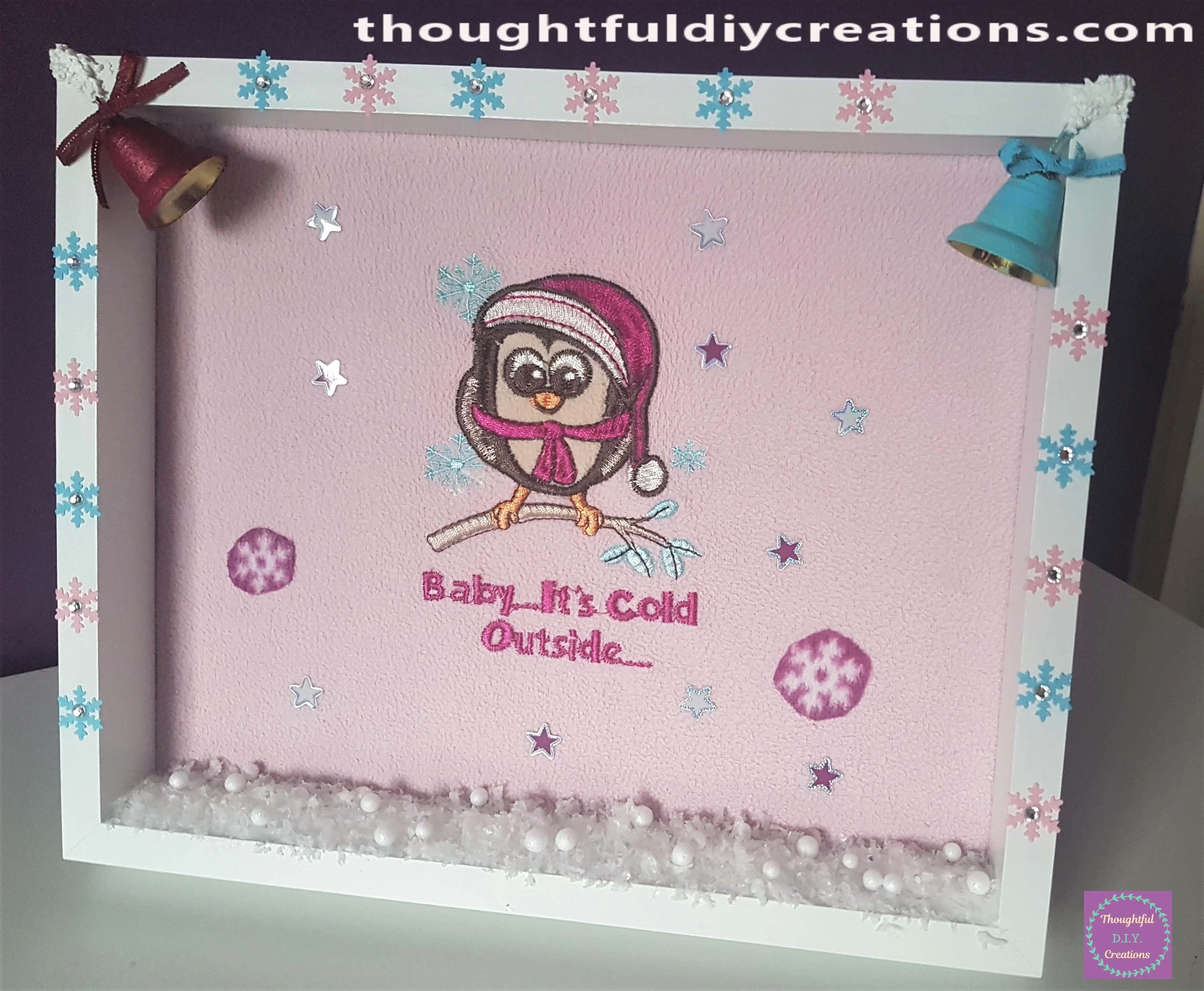 The Final Image of the Christmas Frame.