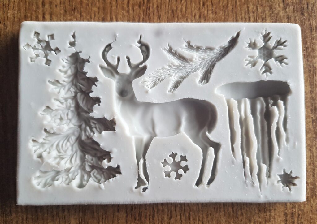 Christmas Clay Moulds from my Craft supplies.