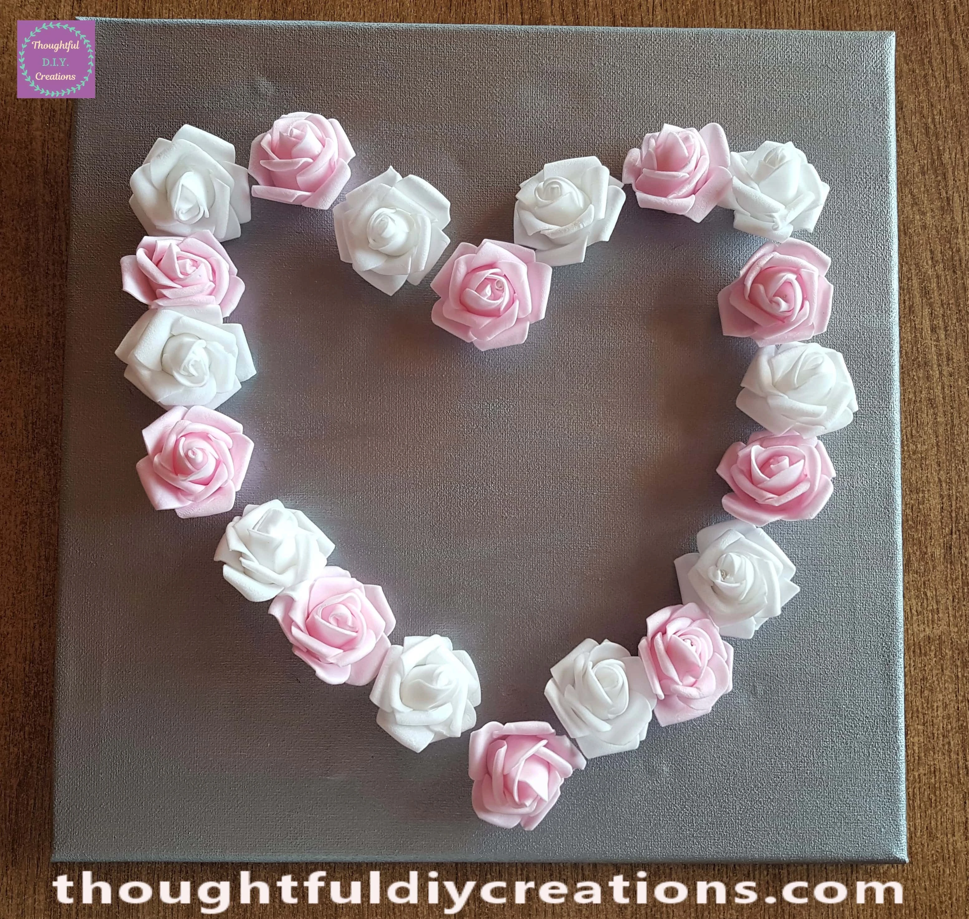 The rest of the Roses were put over the Lights.