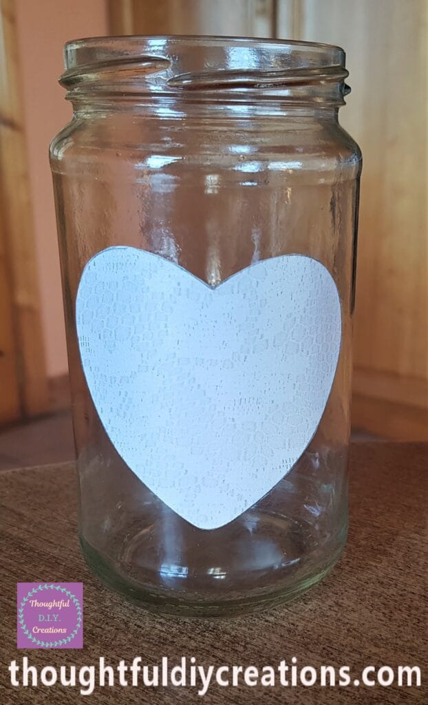 I attached it to the bigger Jar.