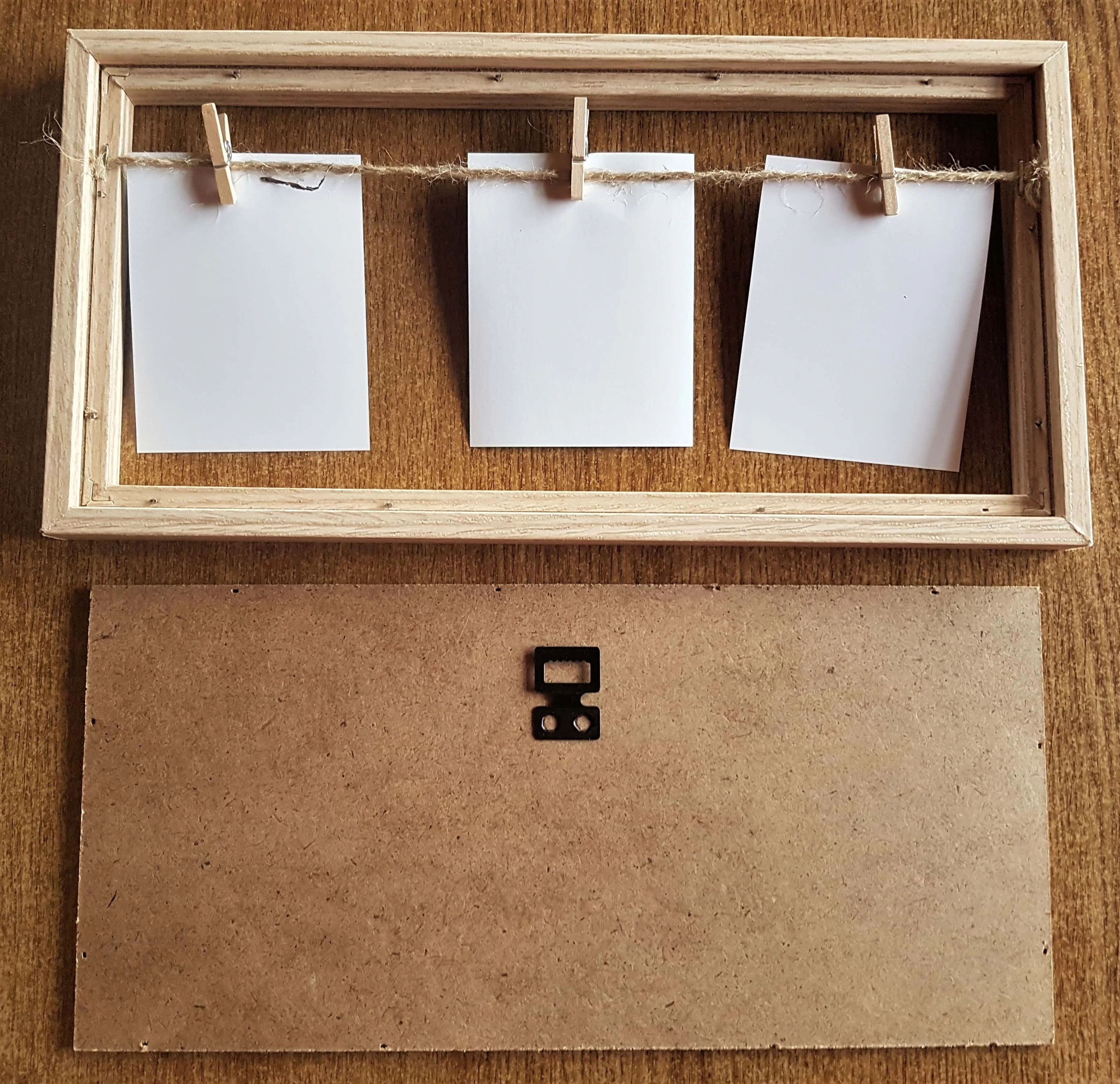 I popped out the back of the frame from the front section.