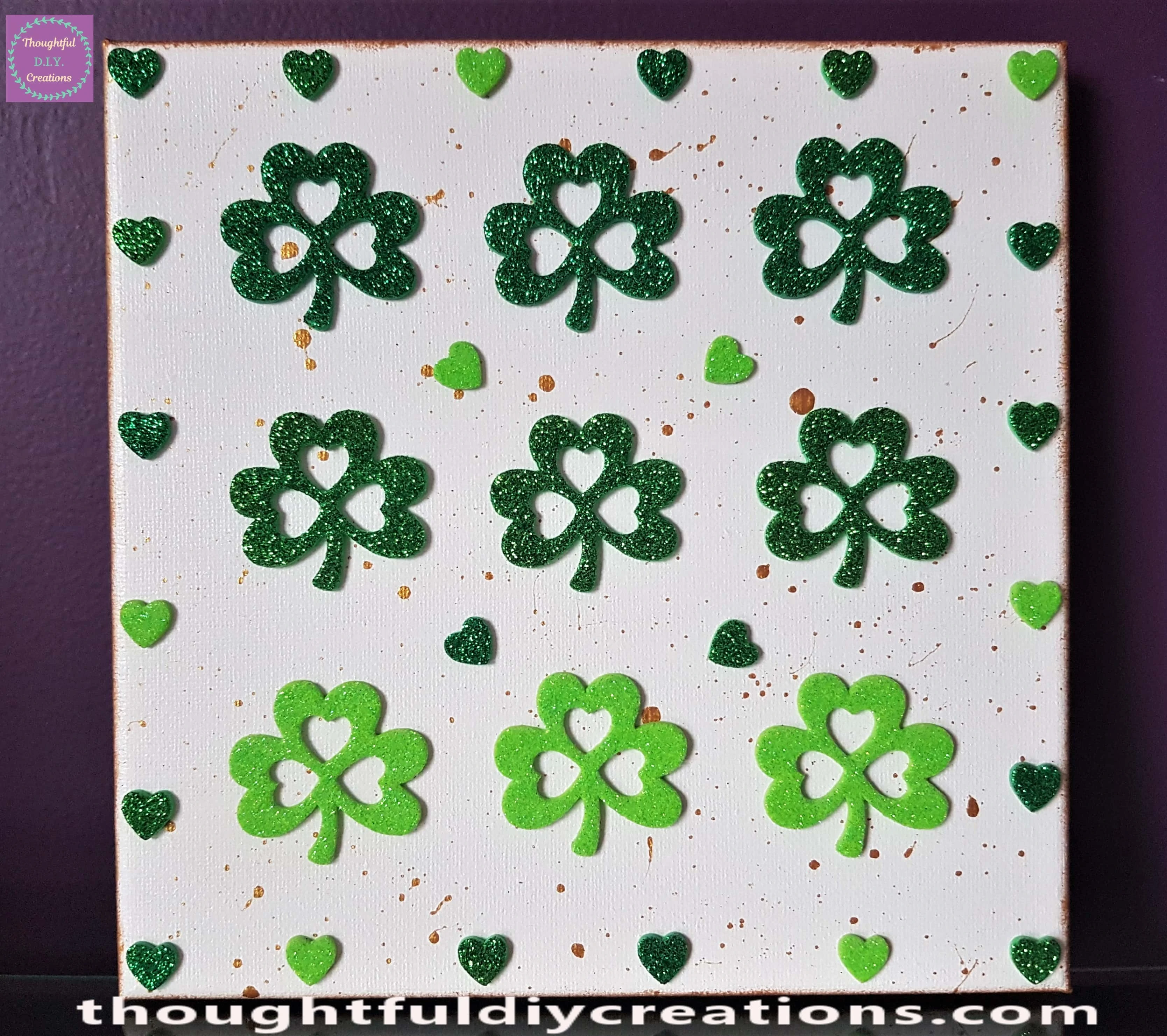 The Completed Canvas on Display.