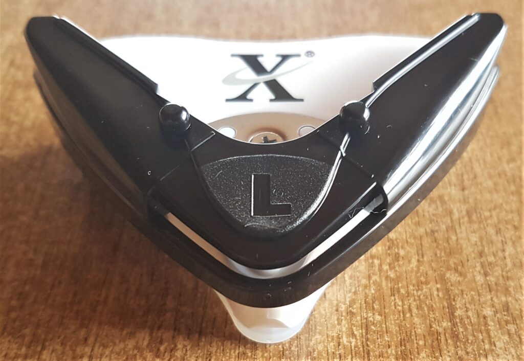 I pressed the 'L' symbol down on the Punch to remove each Corner.