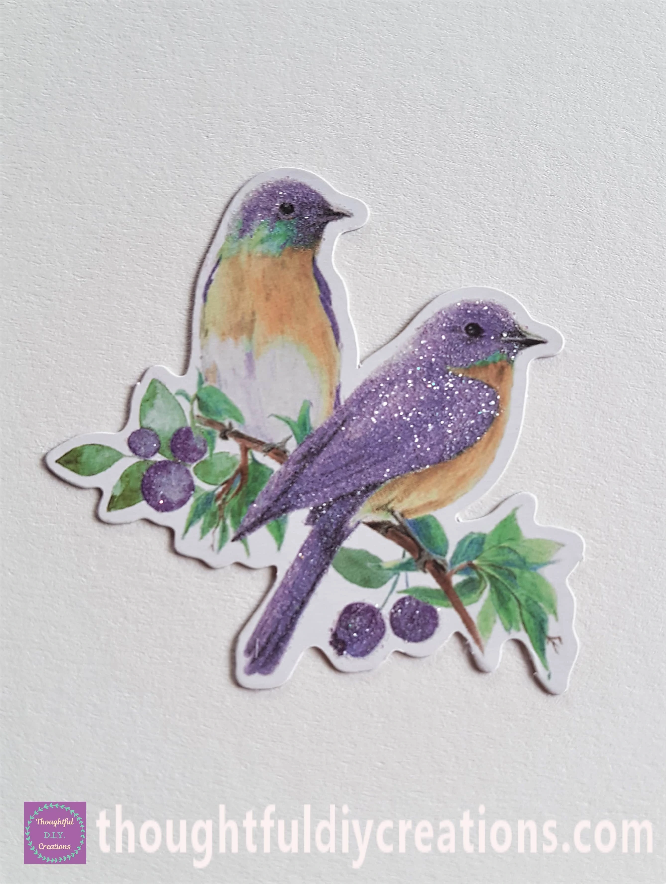 The Glitter Birds and Berries.