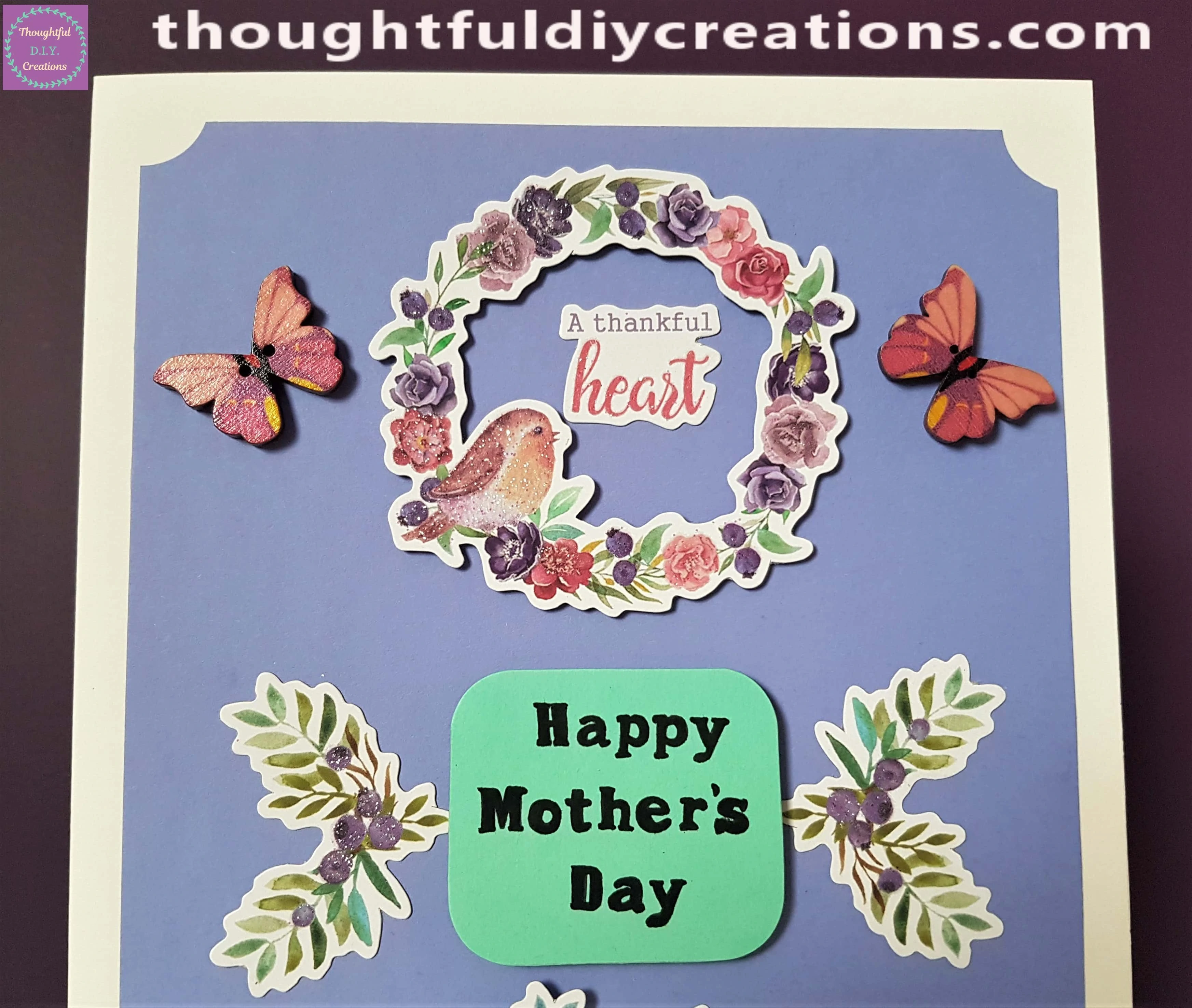 The Top half of the Card.