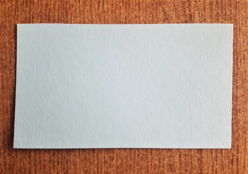 Light Blue Cardstock piece in my Paper Scraps Folder.
