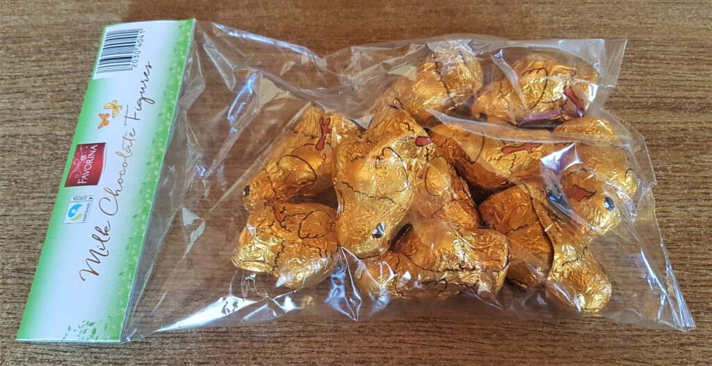 Pack of Chocolate Easter Chick Figures.