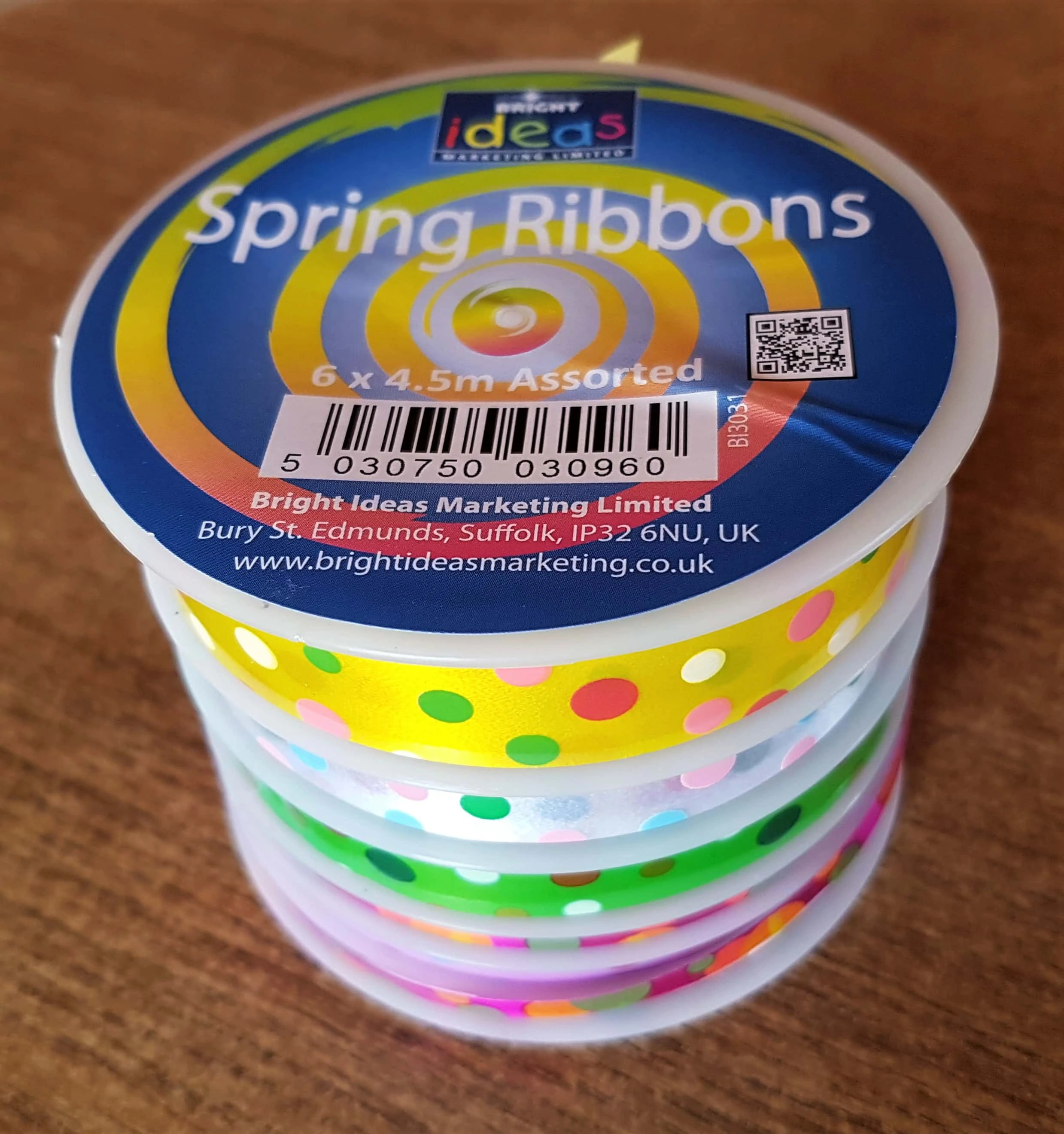 Set of Spring Ribbons.