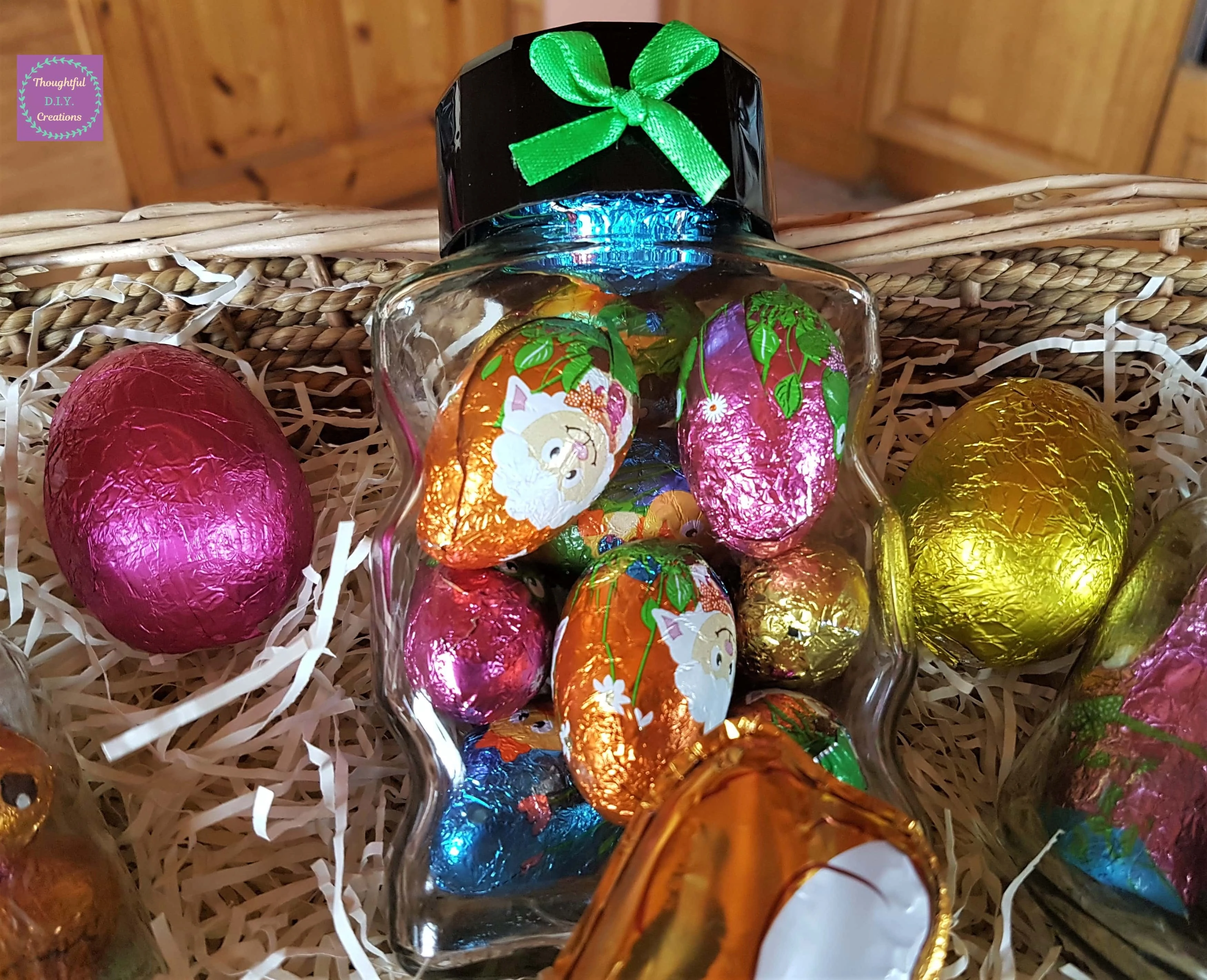 A Closer look at the Easter Eggs.