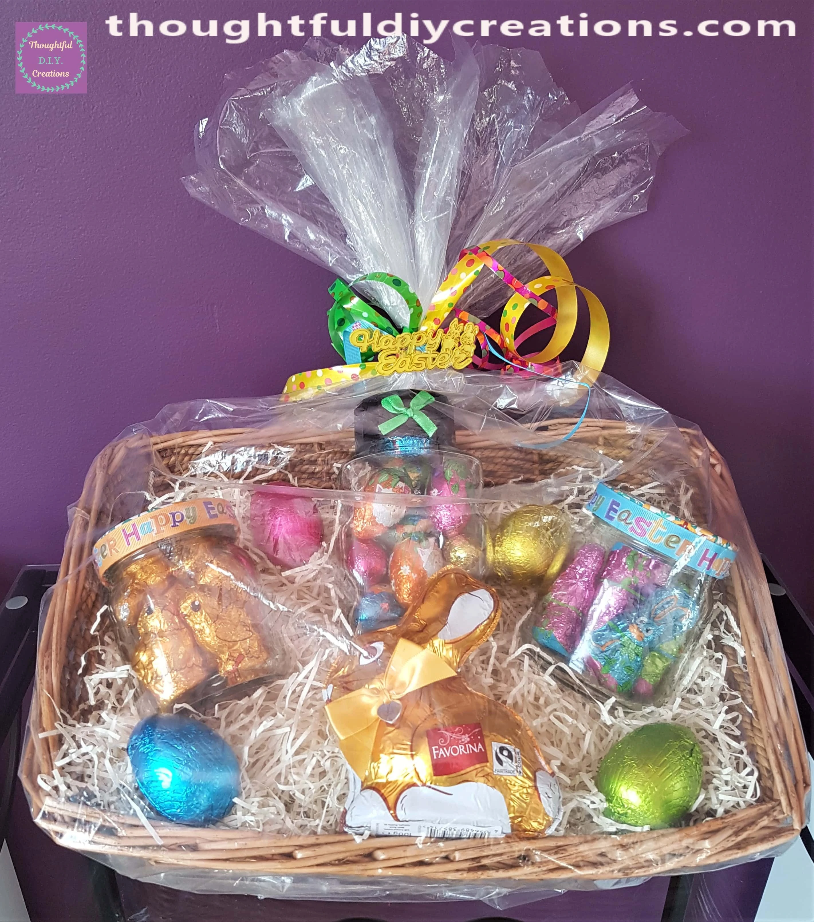 Completed Easter Hamper.