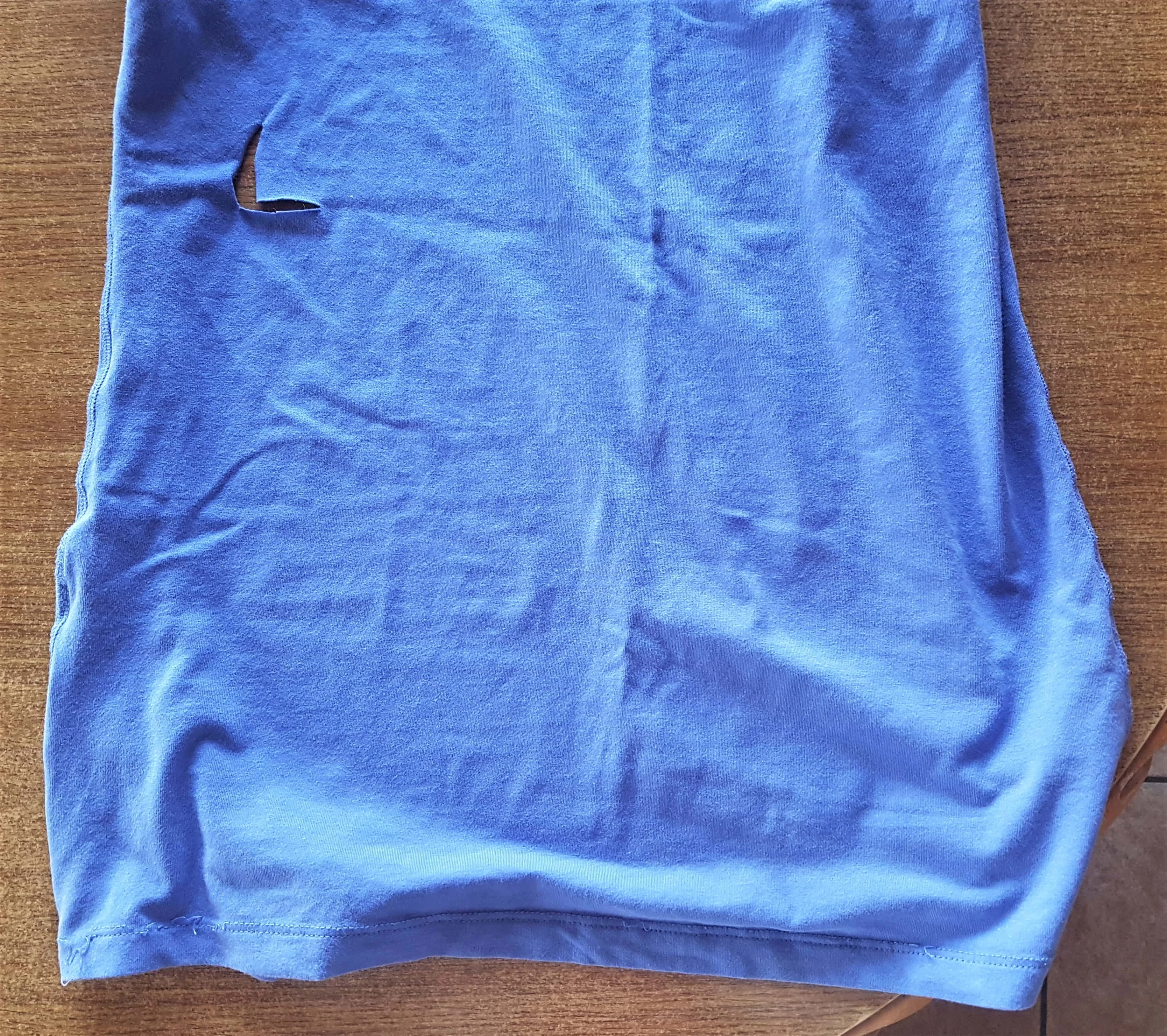 I had an old T-Shirt in my Fabric Supplies.