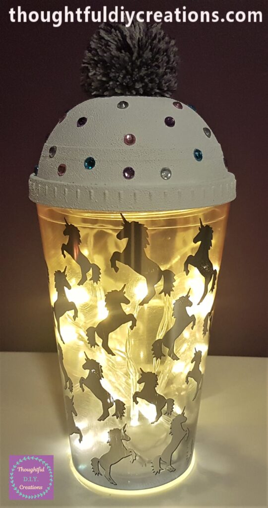 In the Evening Time with the Room Light turned On.