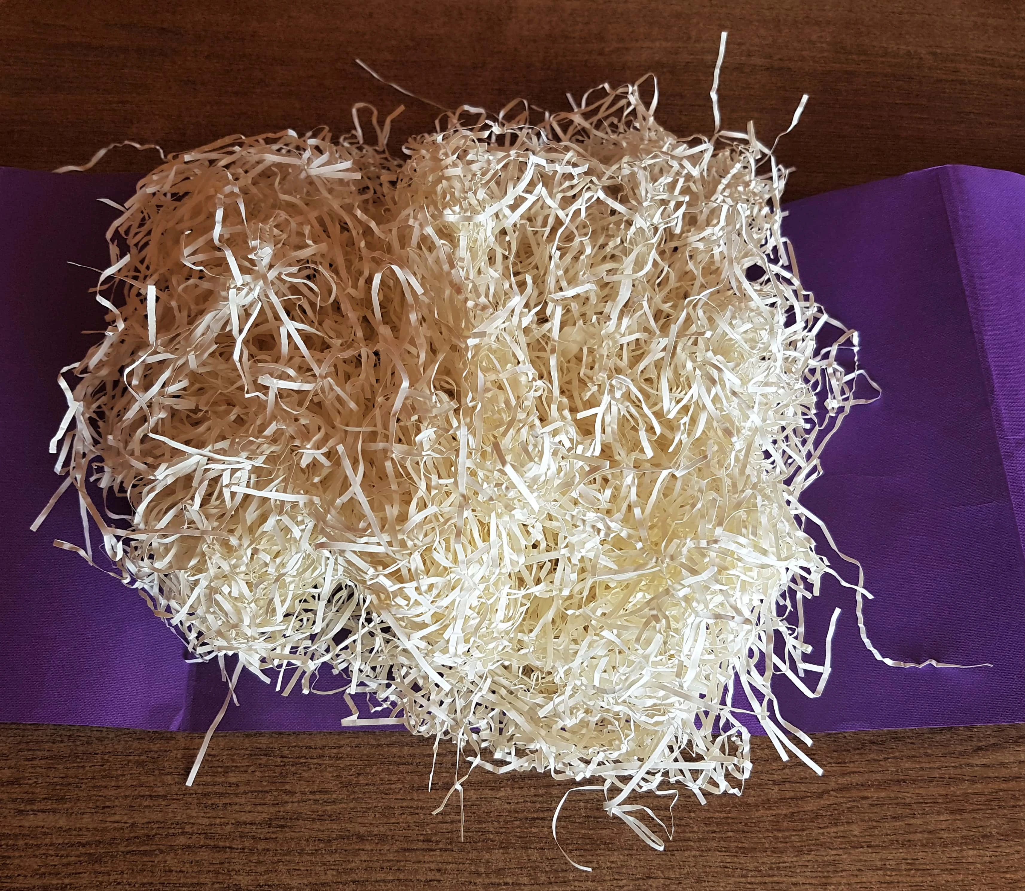 I got my Raffia from my Supplies. This had come in a Beauty Gift Box.