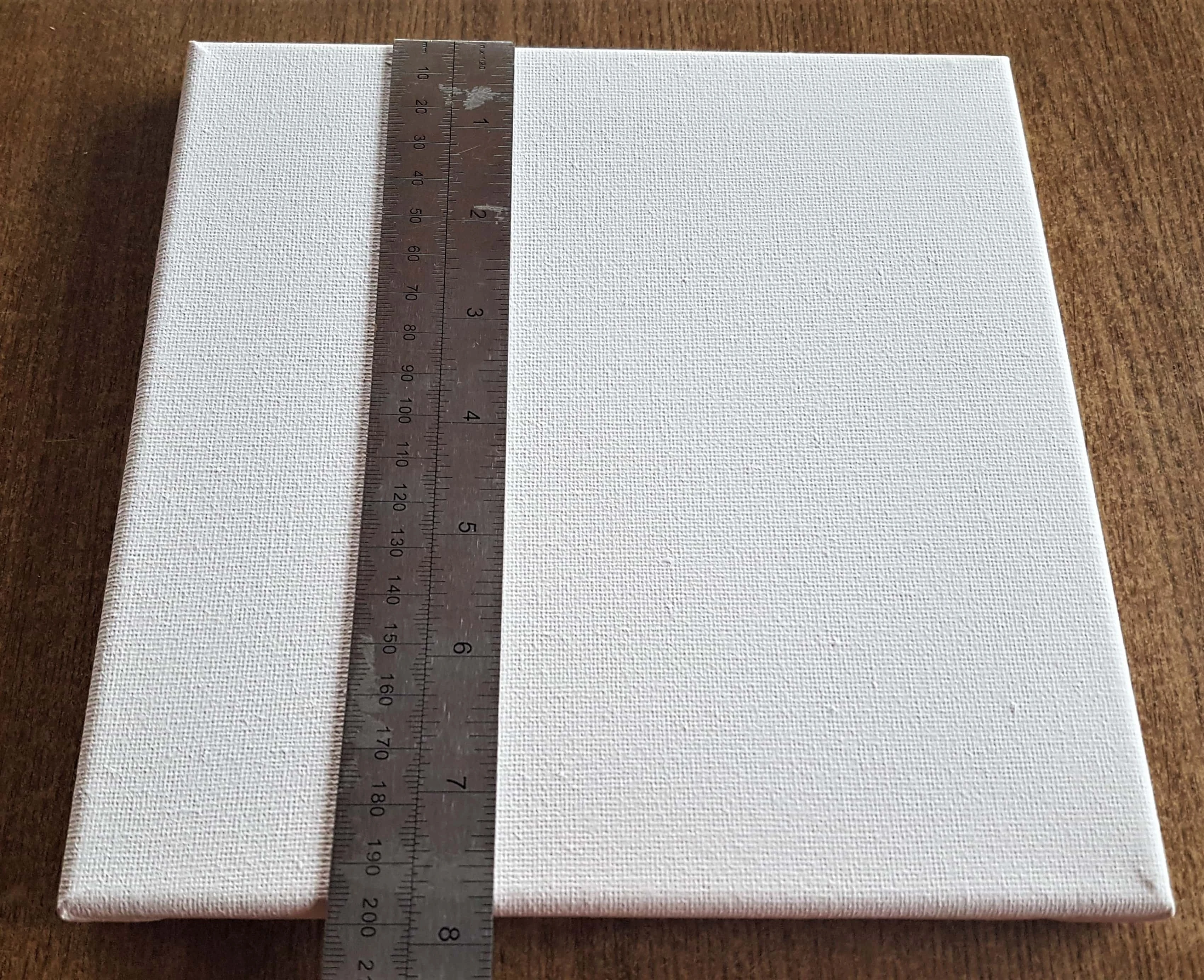 I put my Ruler on the Canvas.