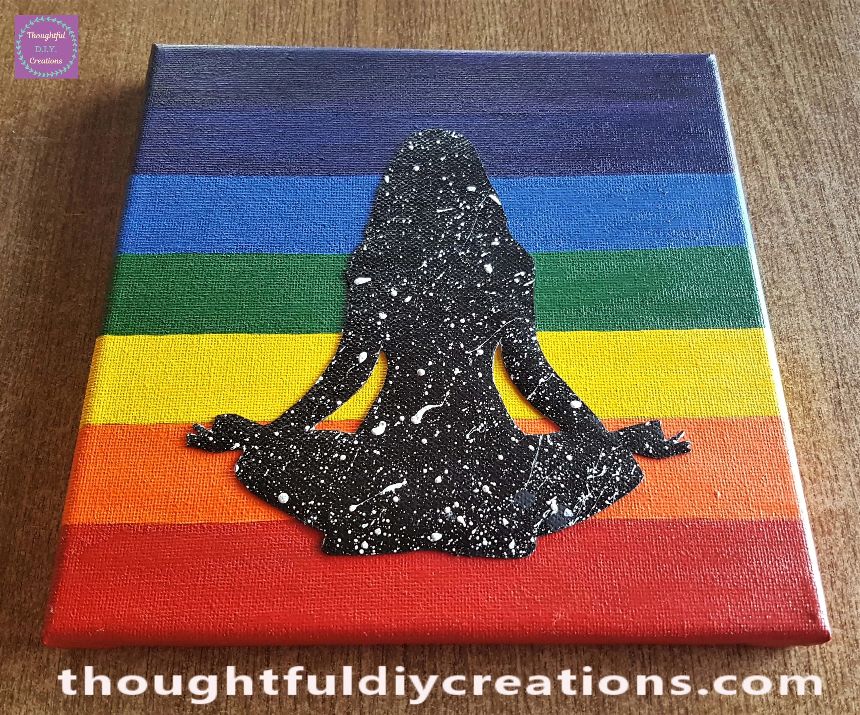 This Completed my Chakra Canvas.