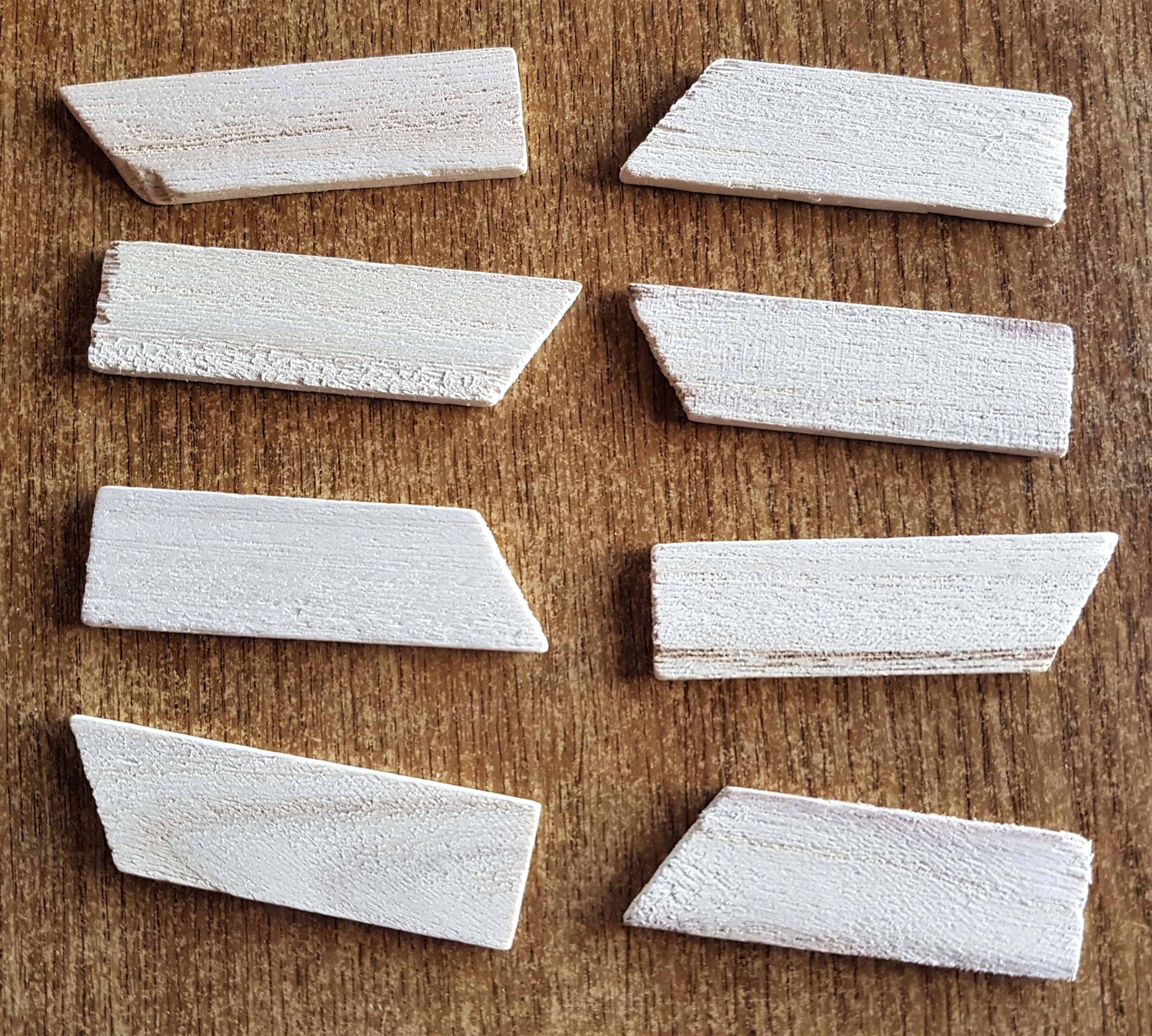 Pack of Wooden Pieces; they come in handy for Crafts.