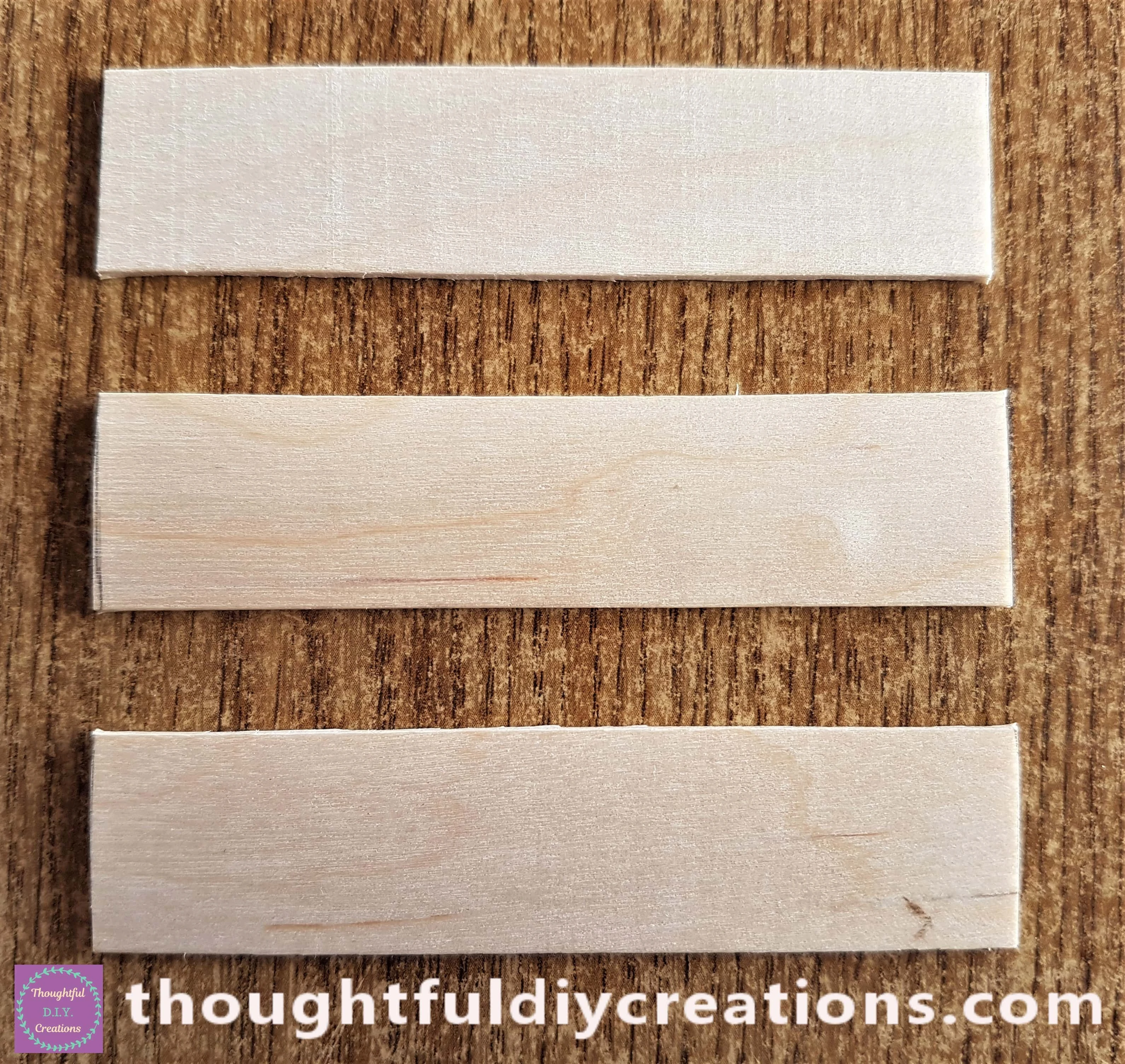 I Cut along each of the Lines.