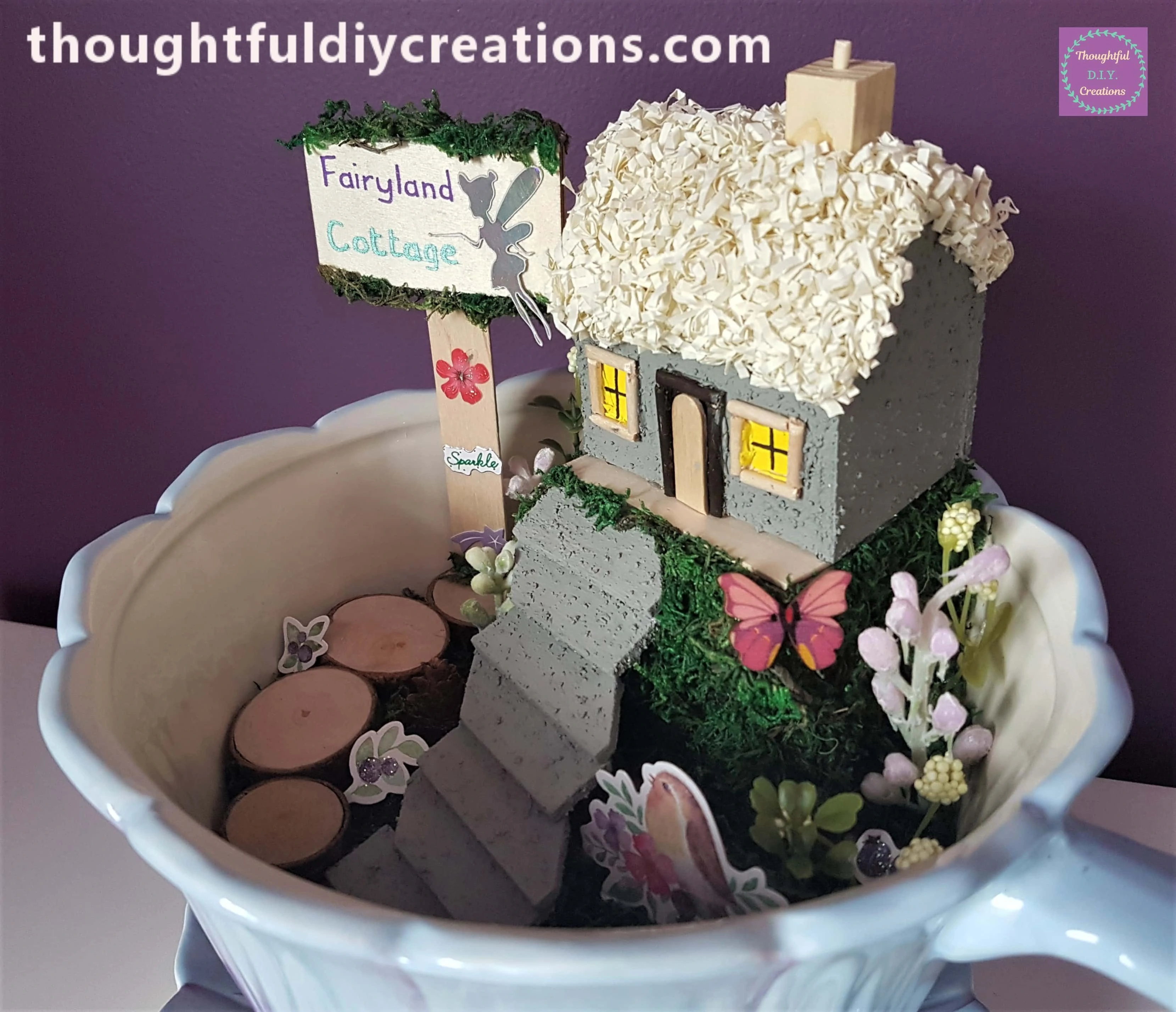 The Final Image of the Teacup Garden.