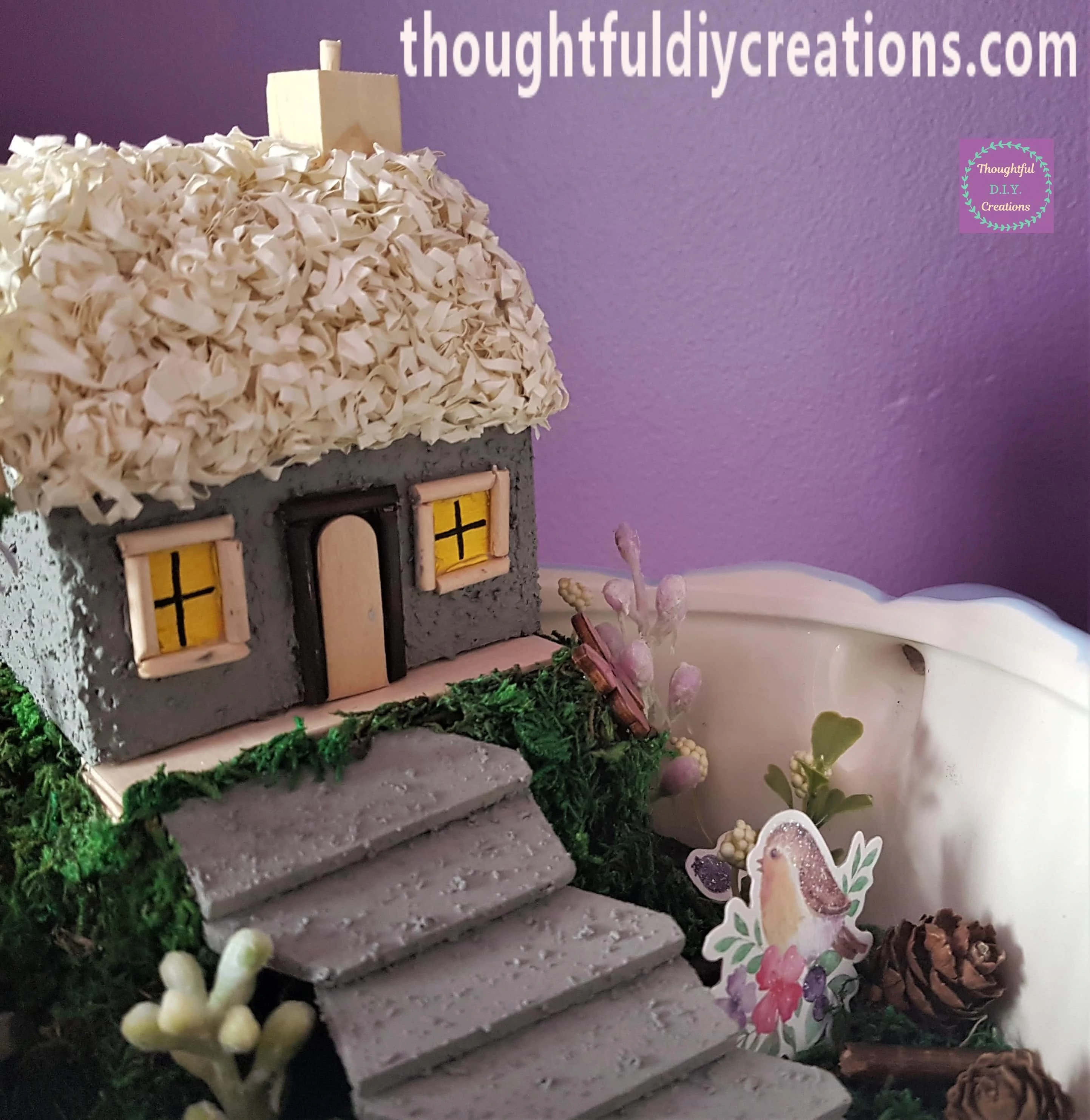 A Side angle of the different pieces.