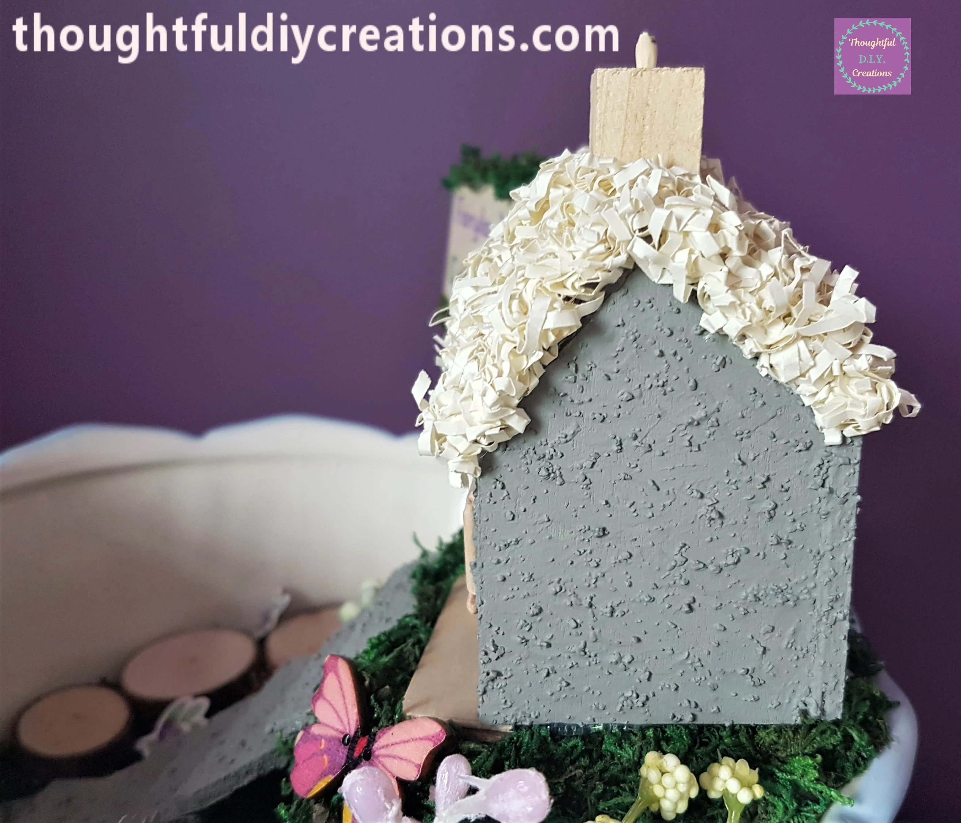 A Side View of the Cottage.