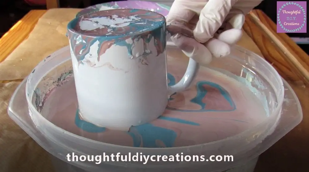 I held it under the Water for a Couple of Seconds.