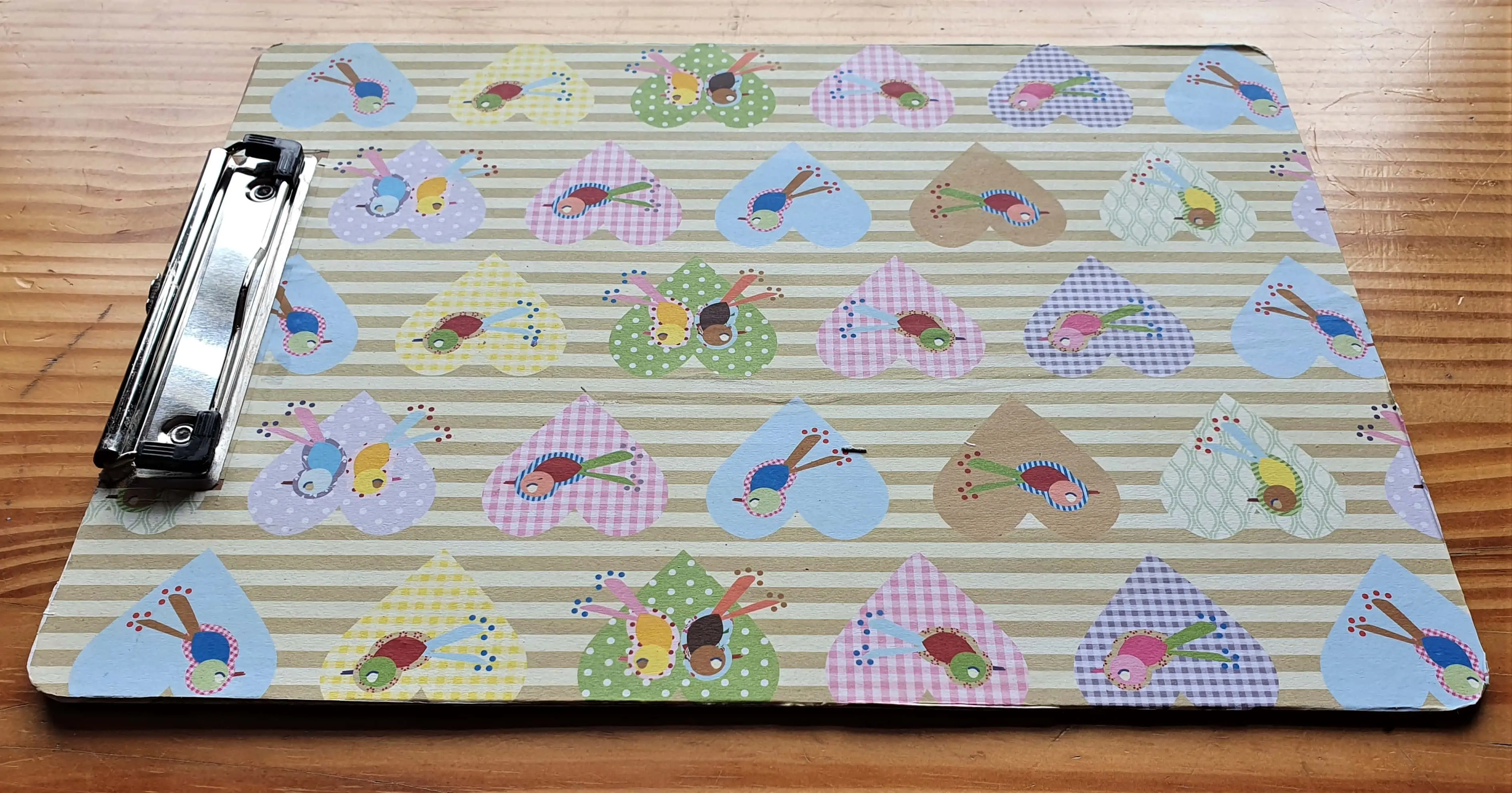 A Side View of the Clipboard.