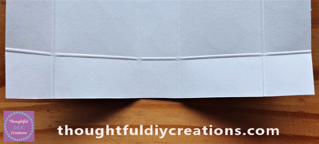 This Image Shows the Bottom of the Paper with the 3 Squares.