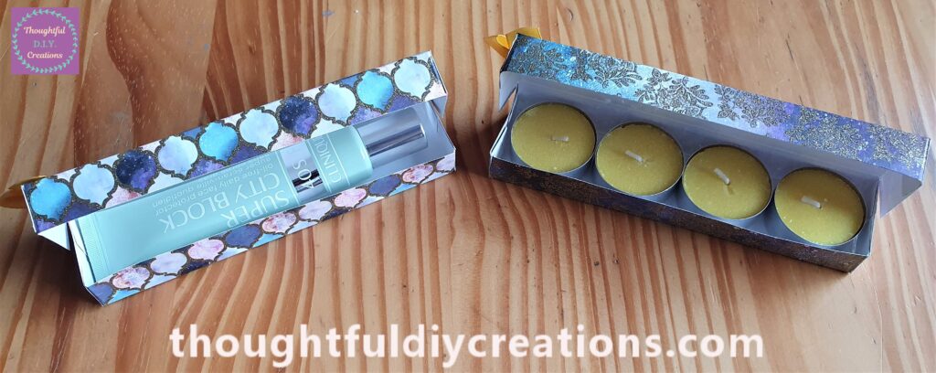 The 2 Gift Boxes Side by Side.