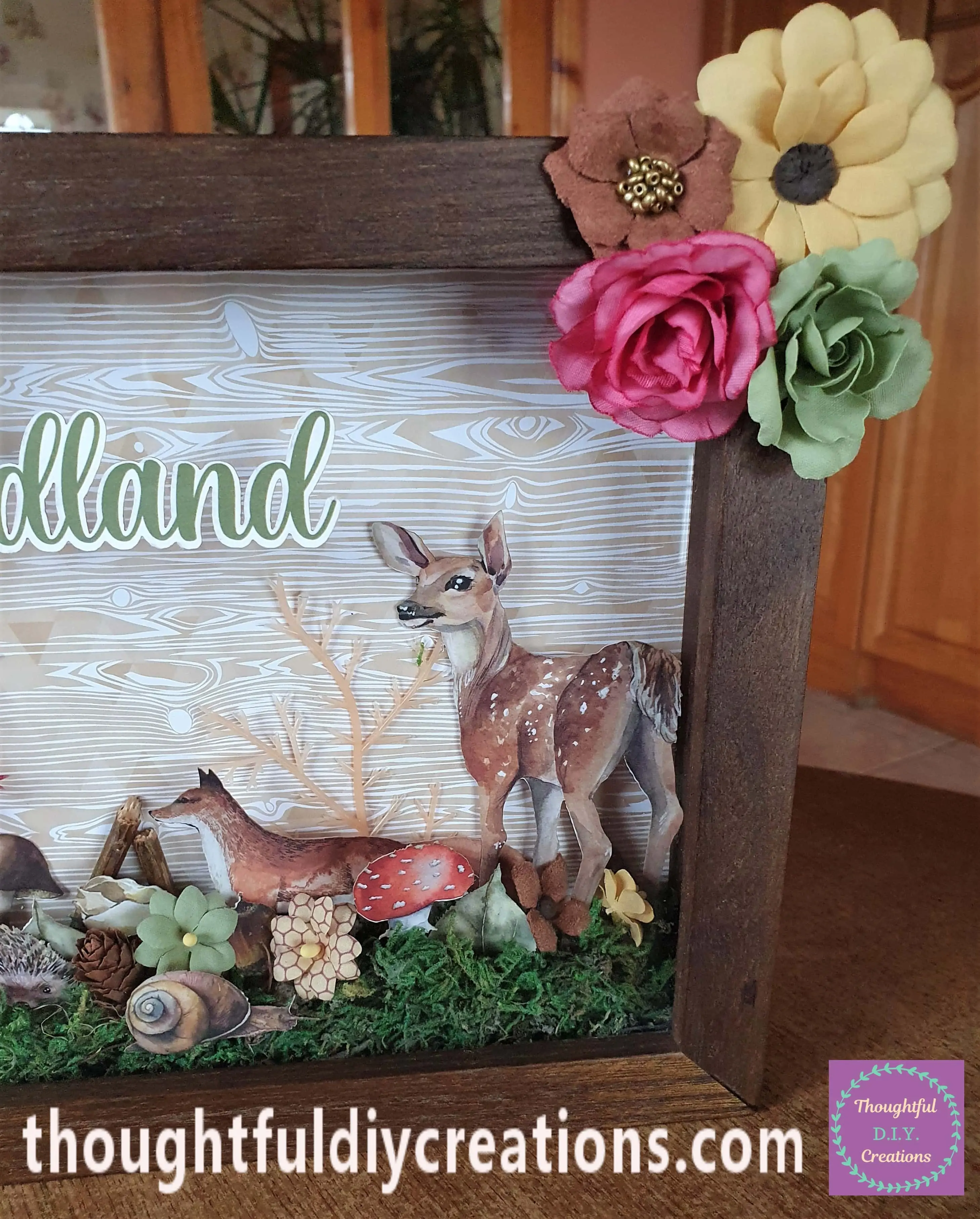 A Closer View of the Right Hand Side of the Frame.