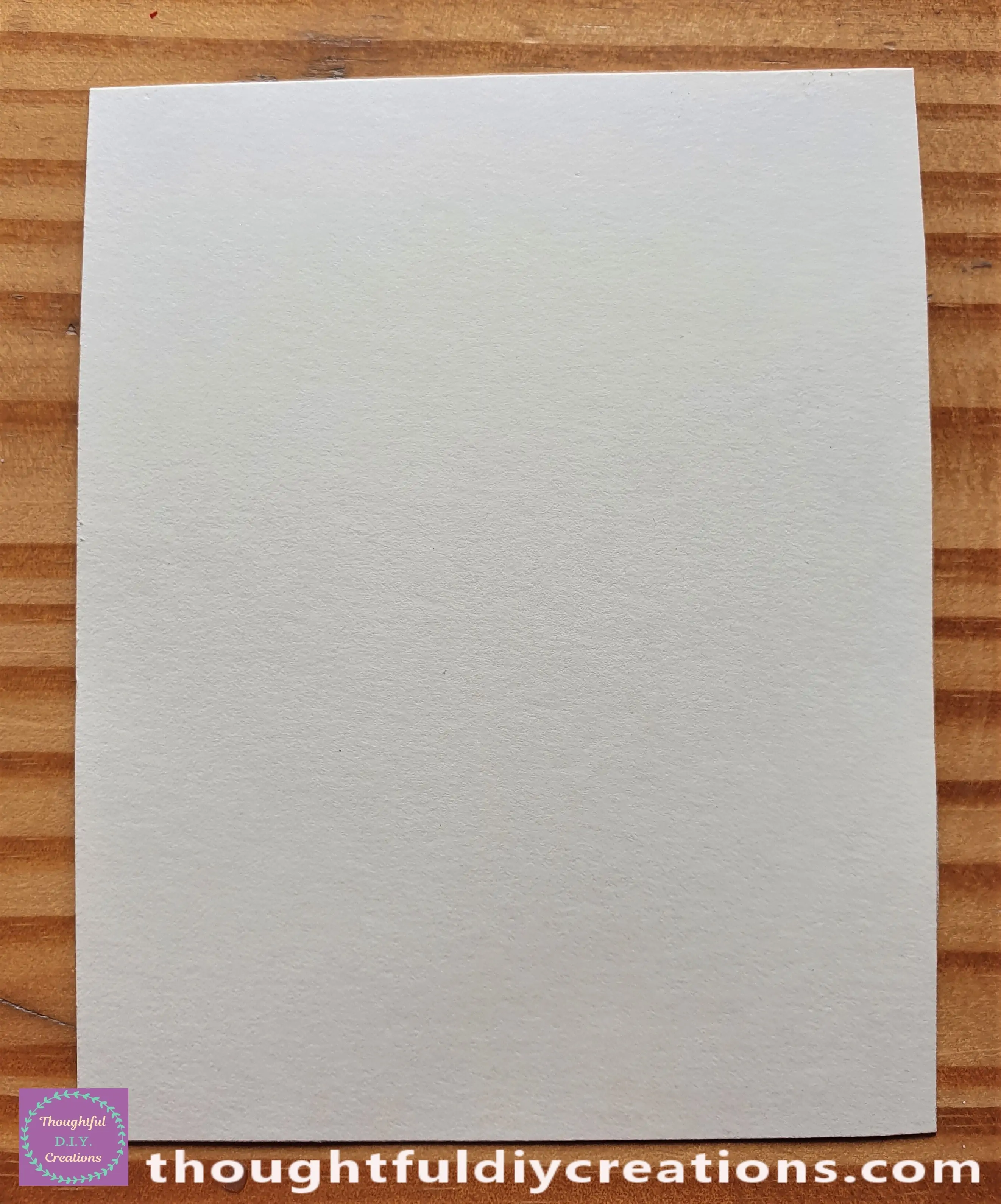 I Cut out a smaller Cream Cardstock to go on top of the Copper Sheet.