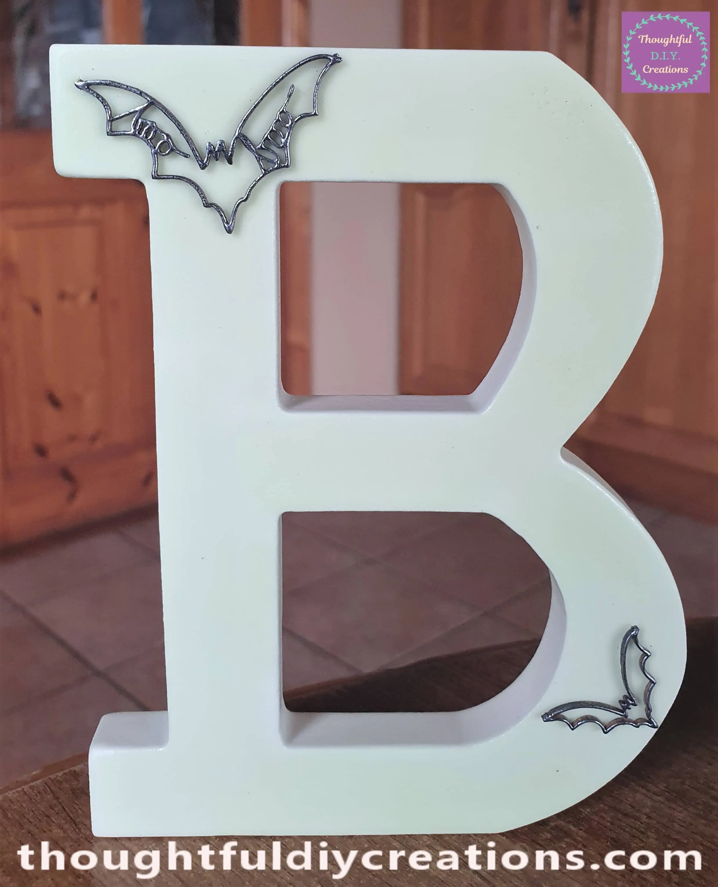 A Closer look at each Individual Letter.