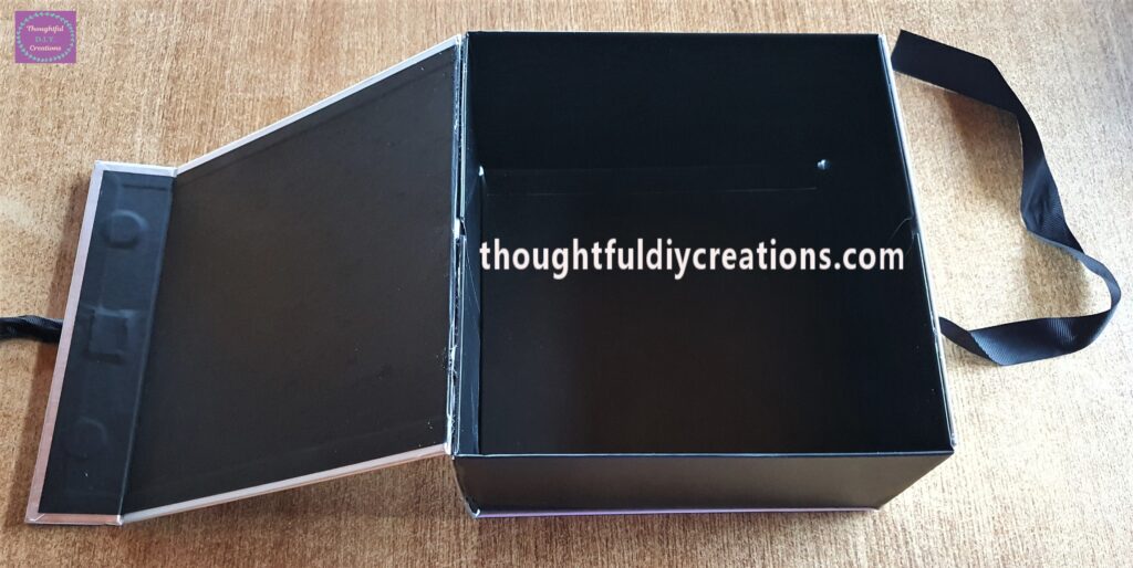 This is how it looked the next day with everything taken off the Box.