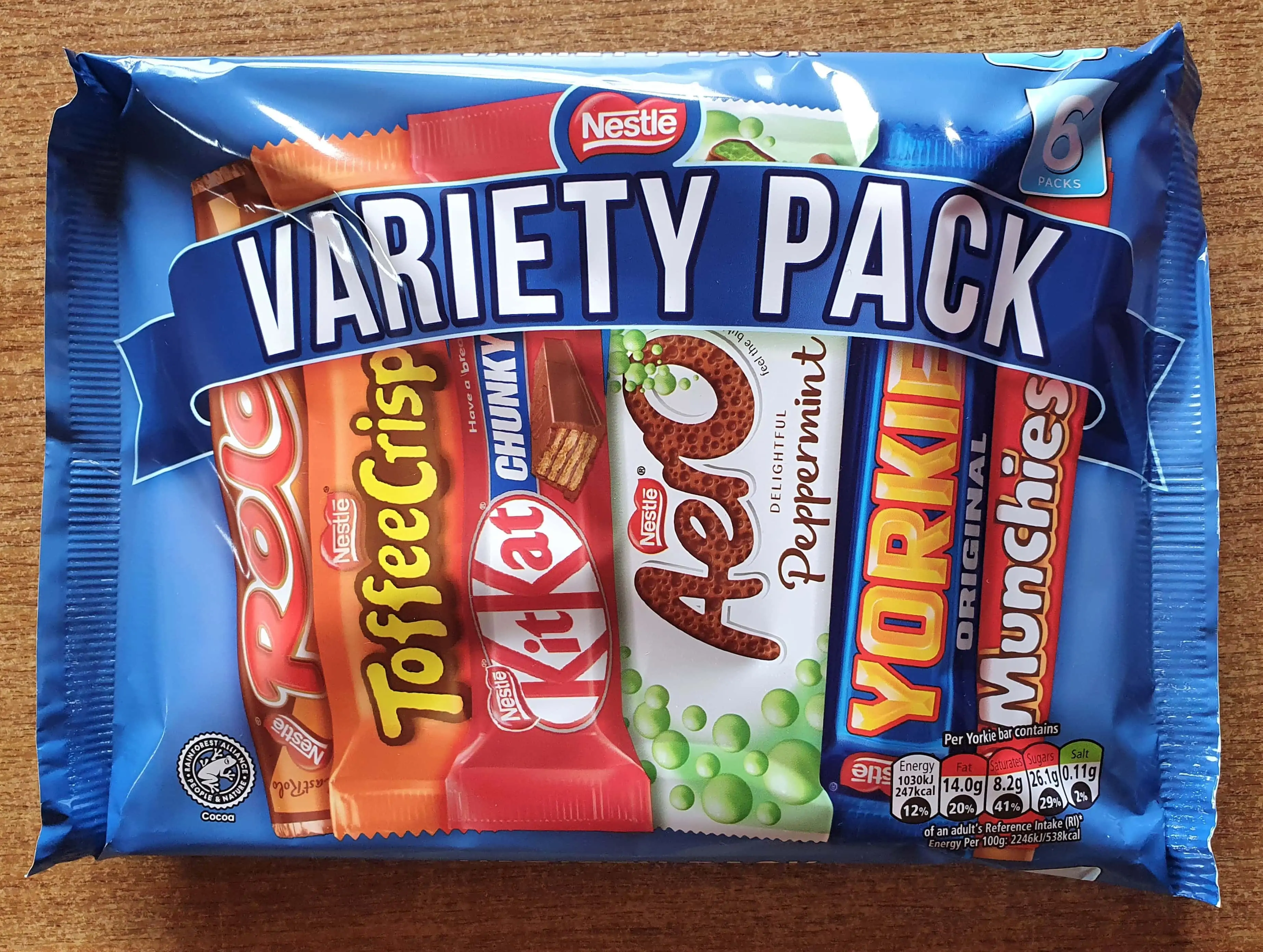 I also Picked up a Vaiety Pack of Chocolate Bars and Sweets.