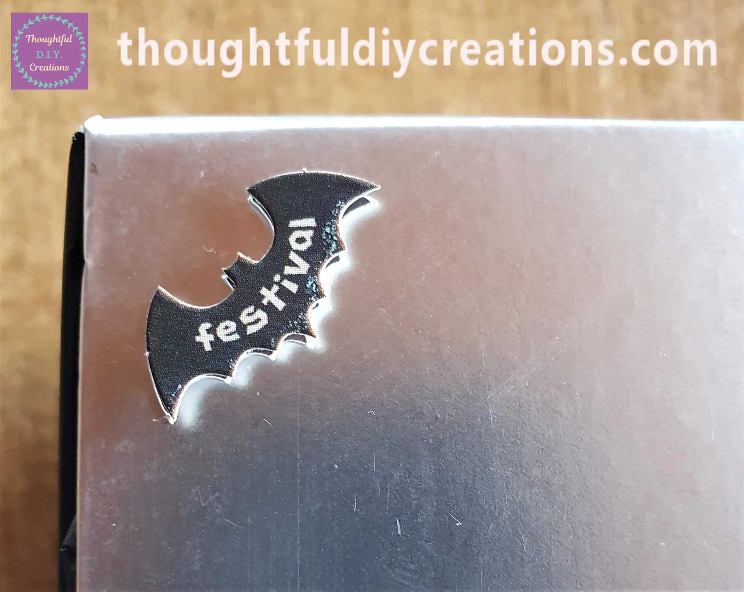 A Closer look at the Bat Sticker.