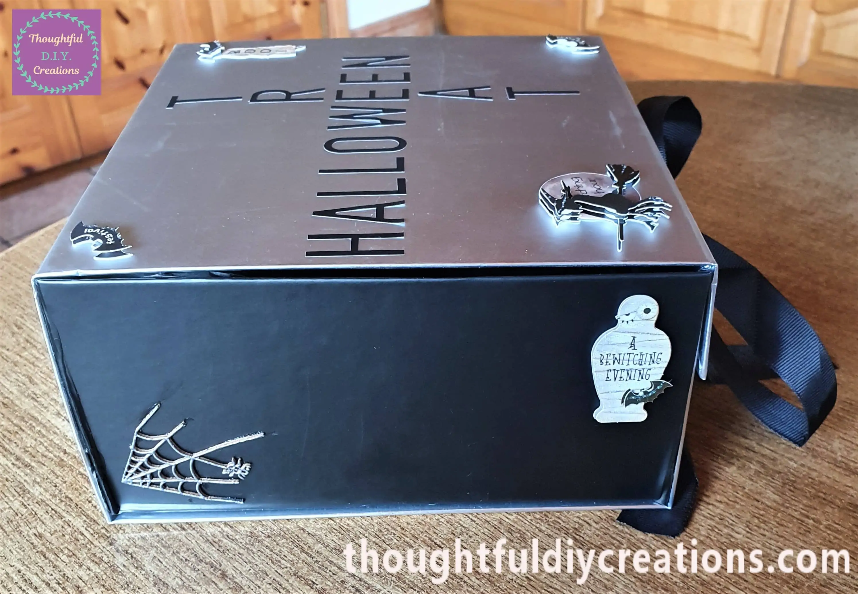 The Gift Box with all the Stickers attached.