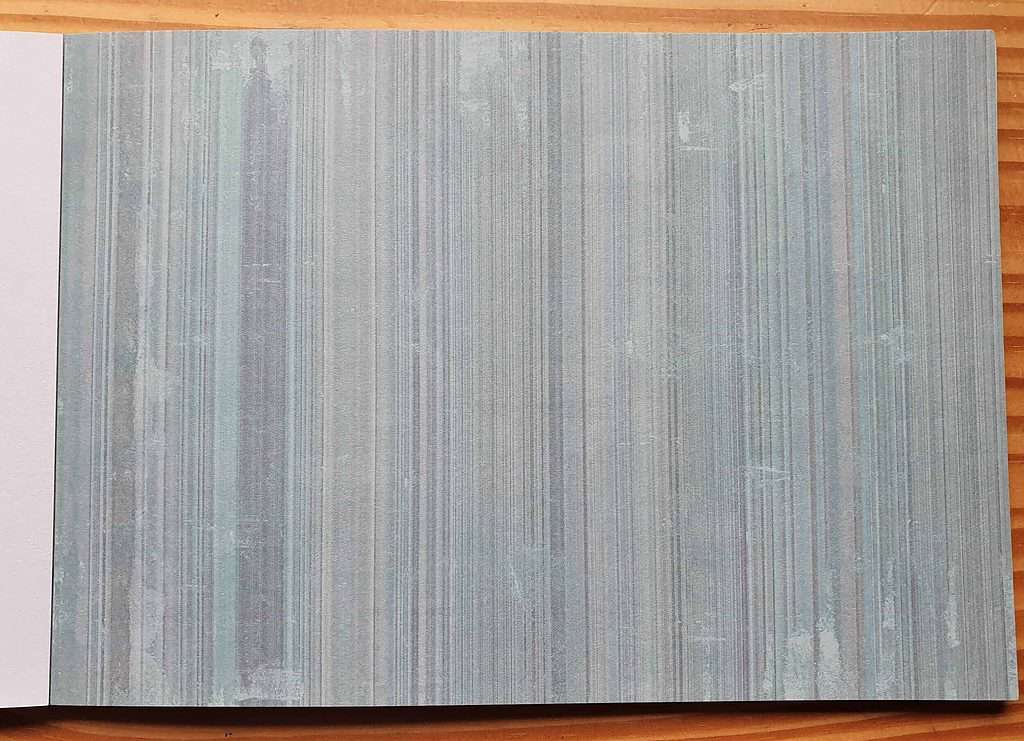 I loved the look of this striped green Page.