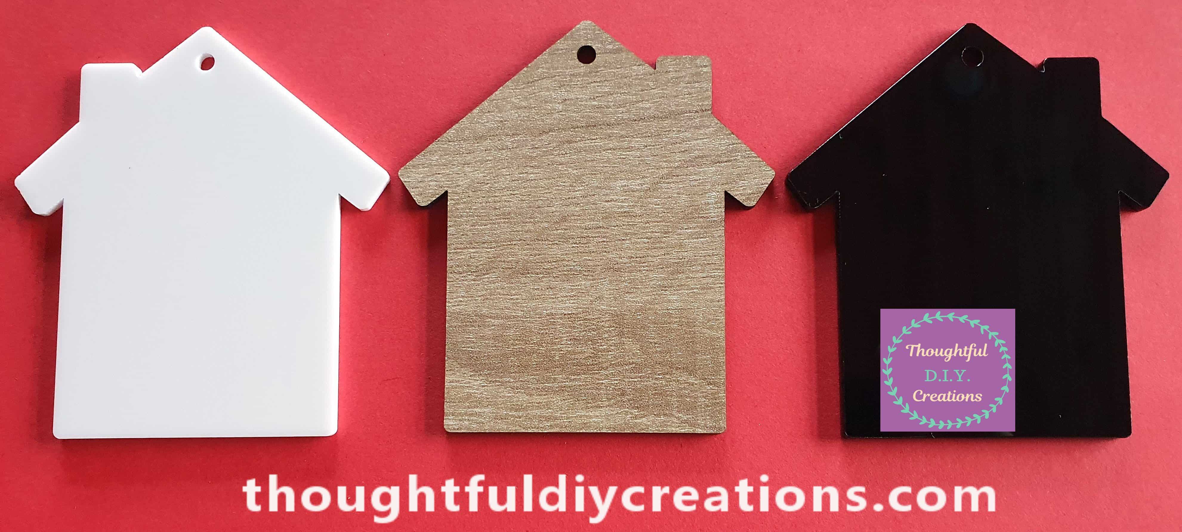 Personalised House Ornament