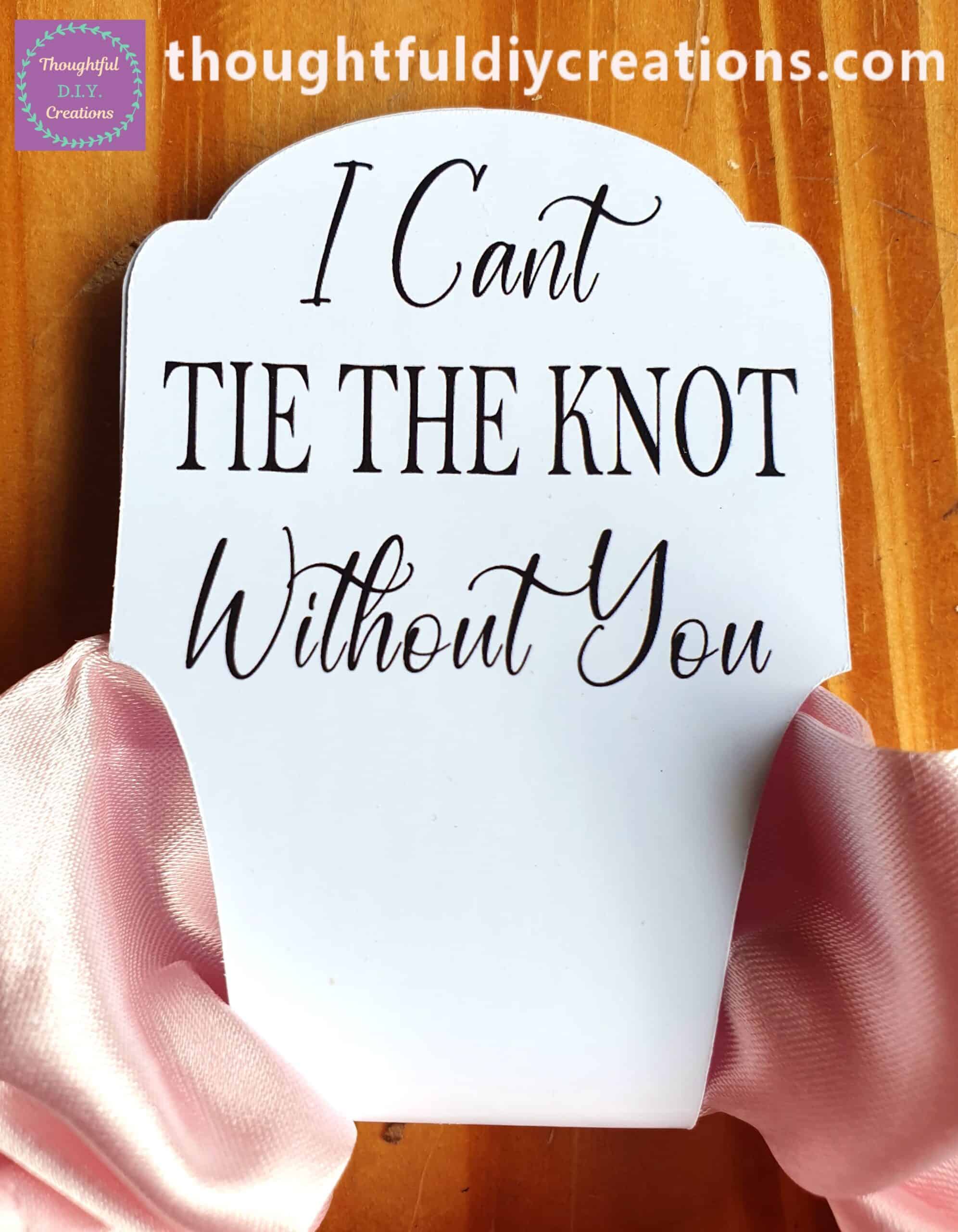 Close Up of Back of Tag